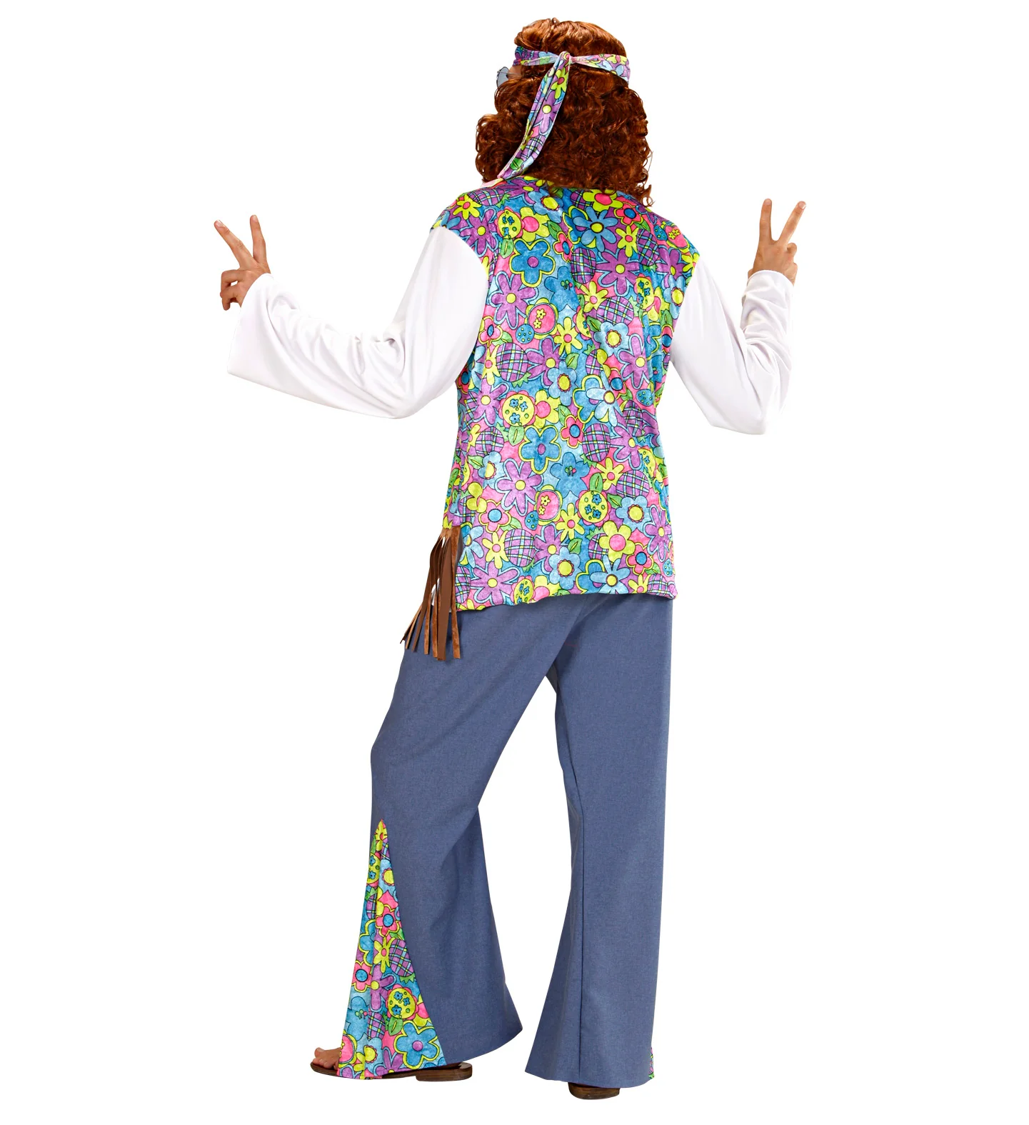 Hippie kostuum Ron - Image 3