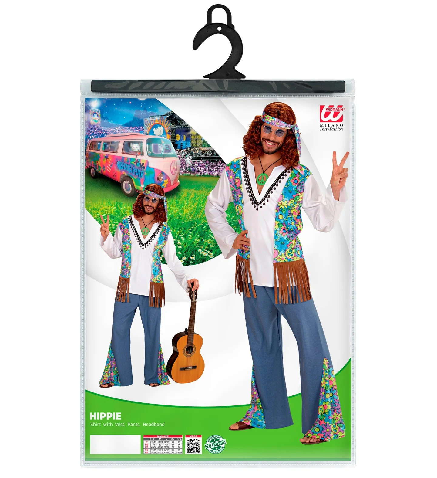 Hippie kostuum Ron - Image 4