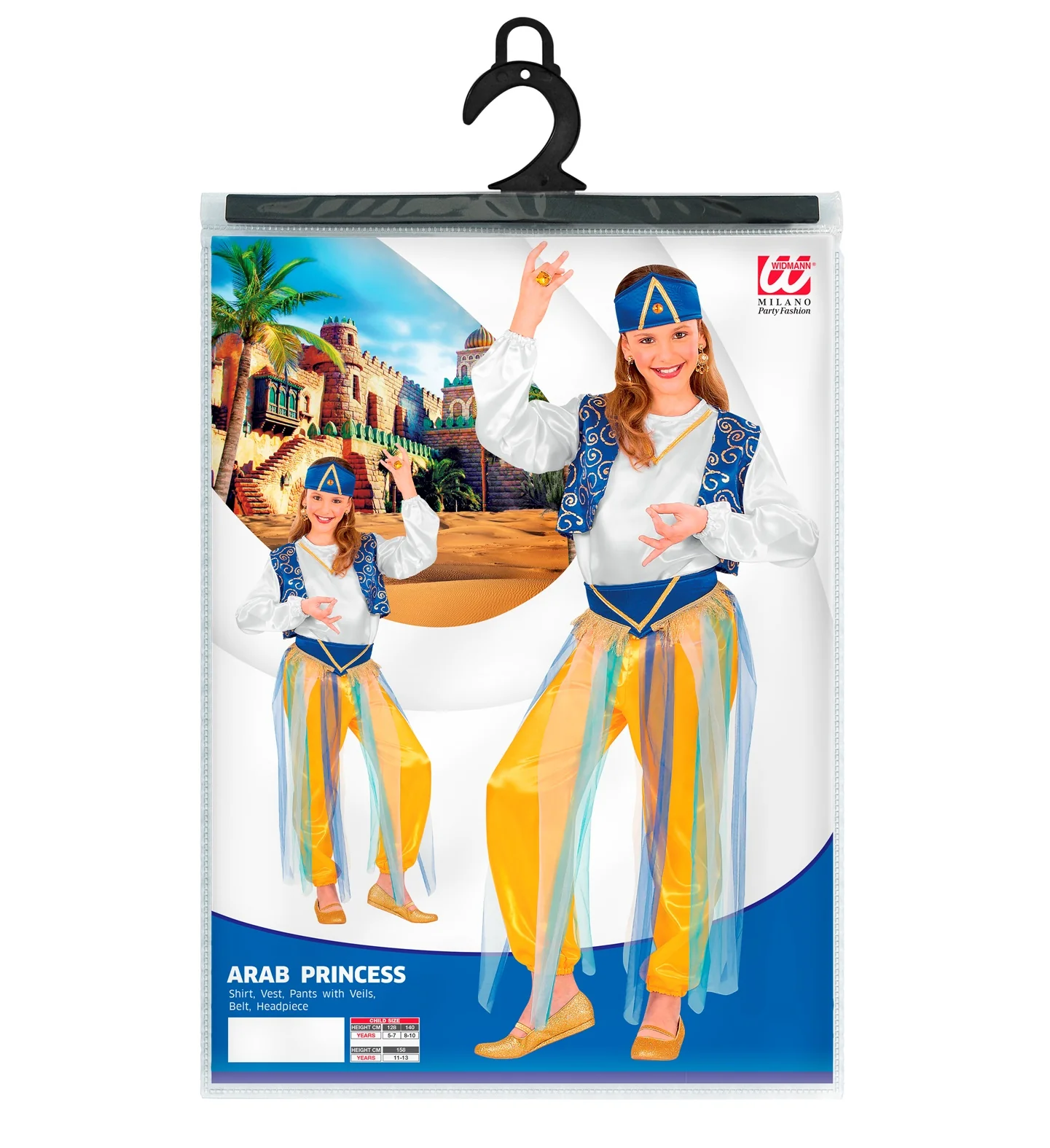 Arabische prinses kostuum Ella kind - Image 2