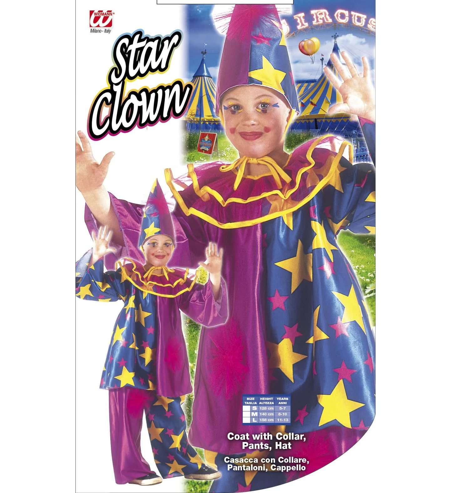 Clown kostuum Sterre kind - Image 2