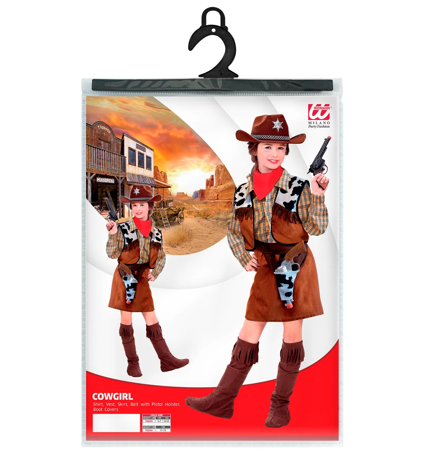 Cowgirl kostuum Western kind - Image 2