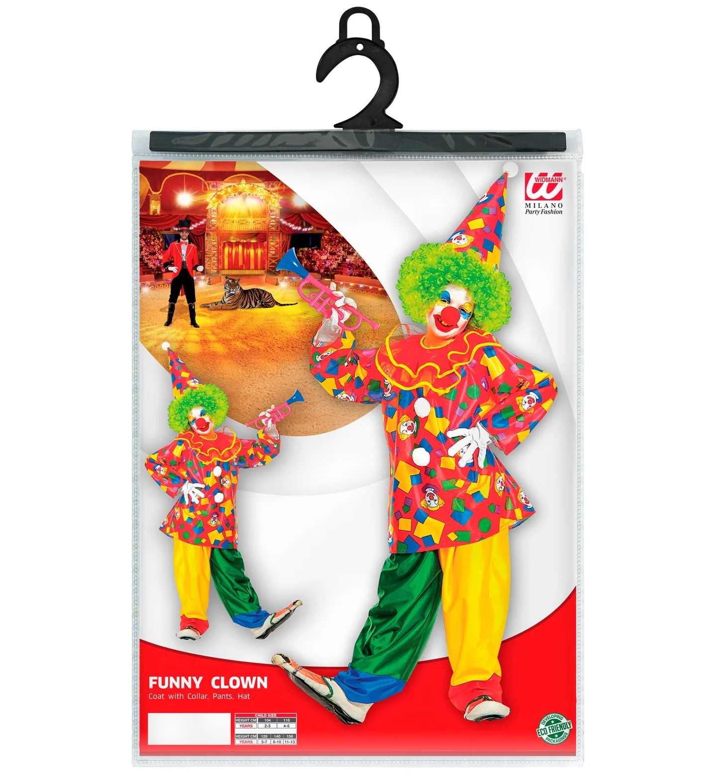 Clown kostuum Flippo kind - Image 2