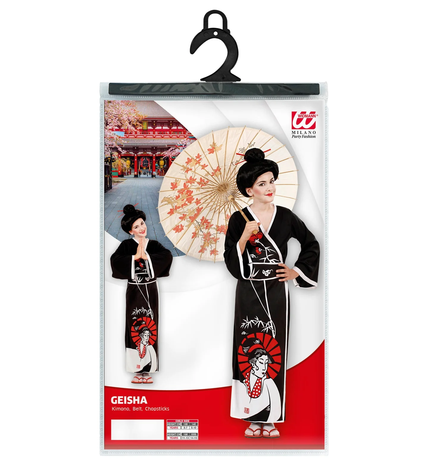 Chinees kostuum Geisha Sahu kind - Image 4