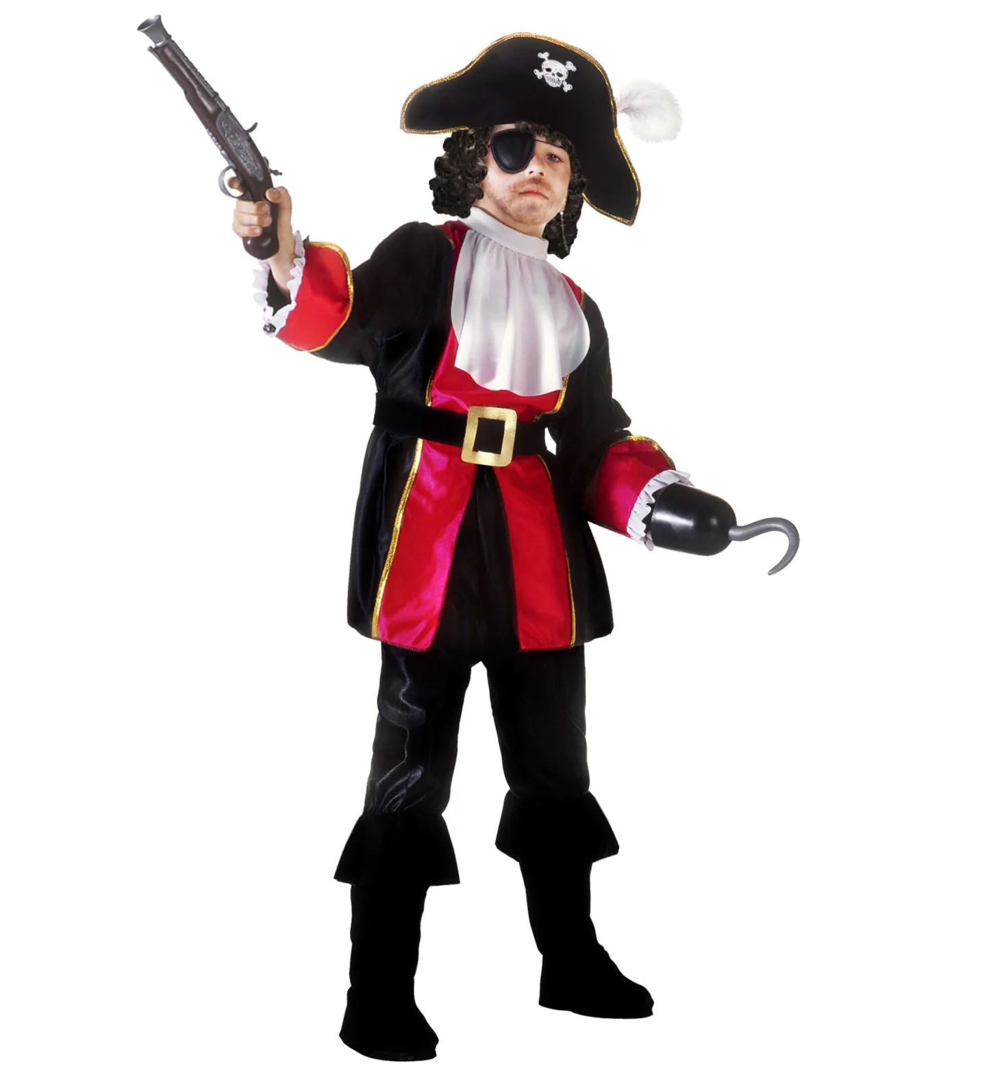 Piraten pak Kapitein Haak kinderen