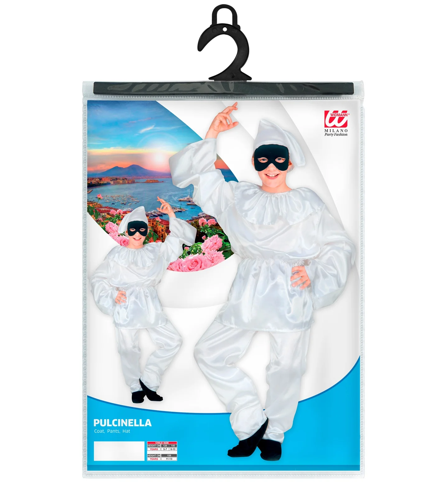 Pulcinella kind slaap kostuum - Image 2