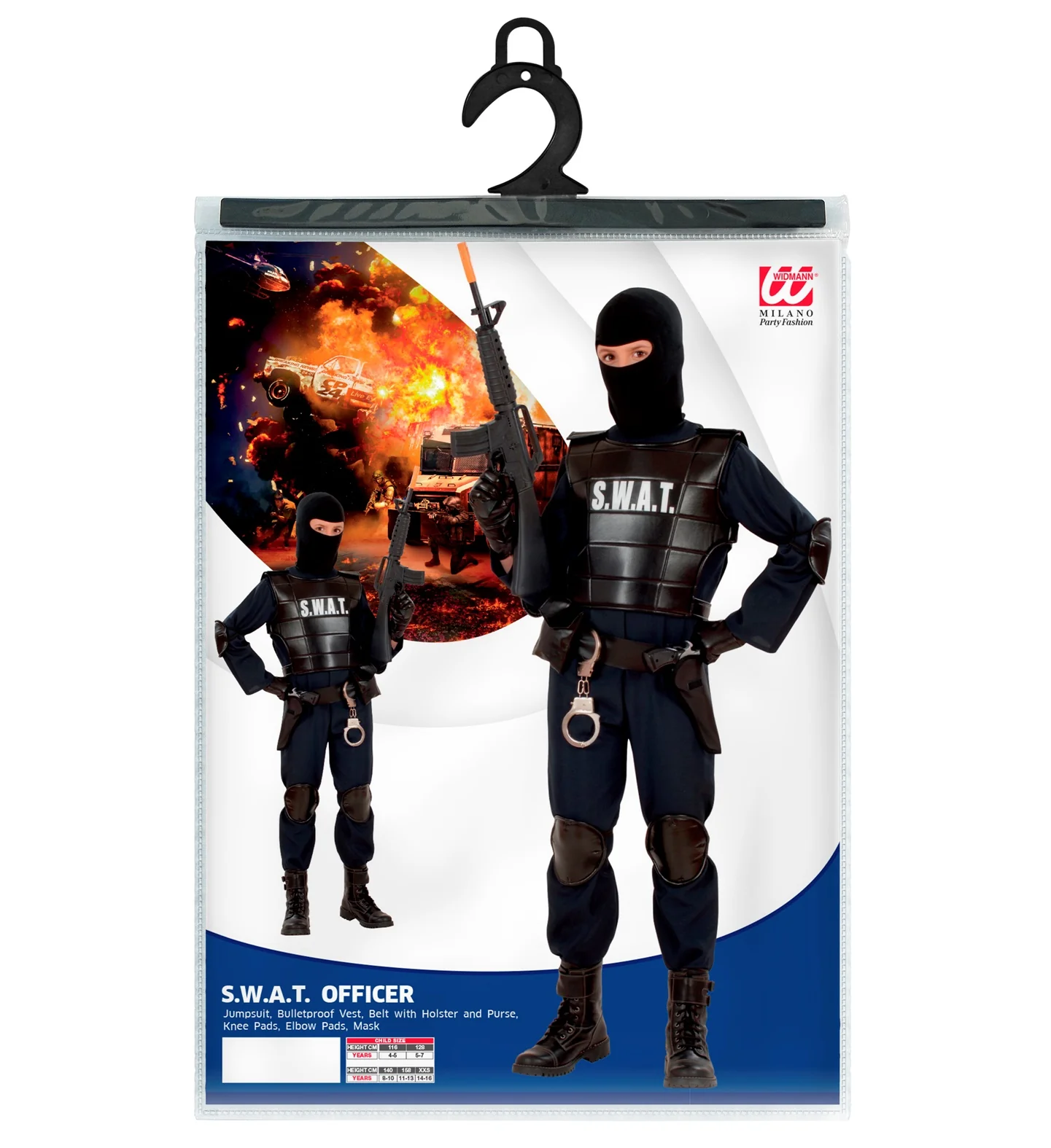 Politie pak SWAT special force kind - Image 5