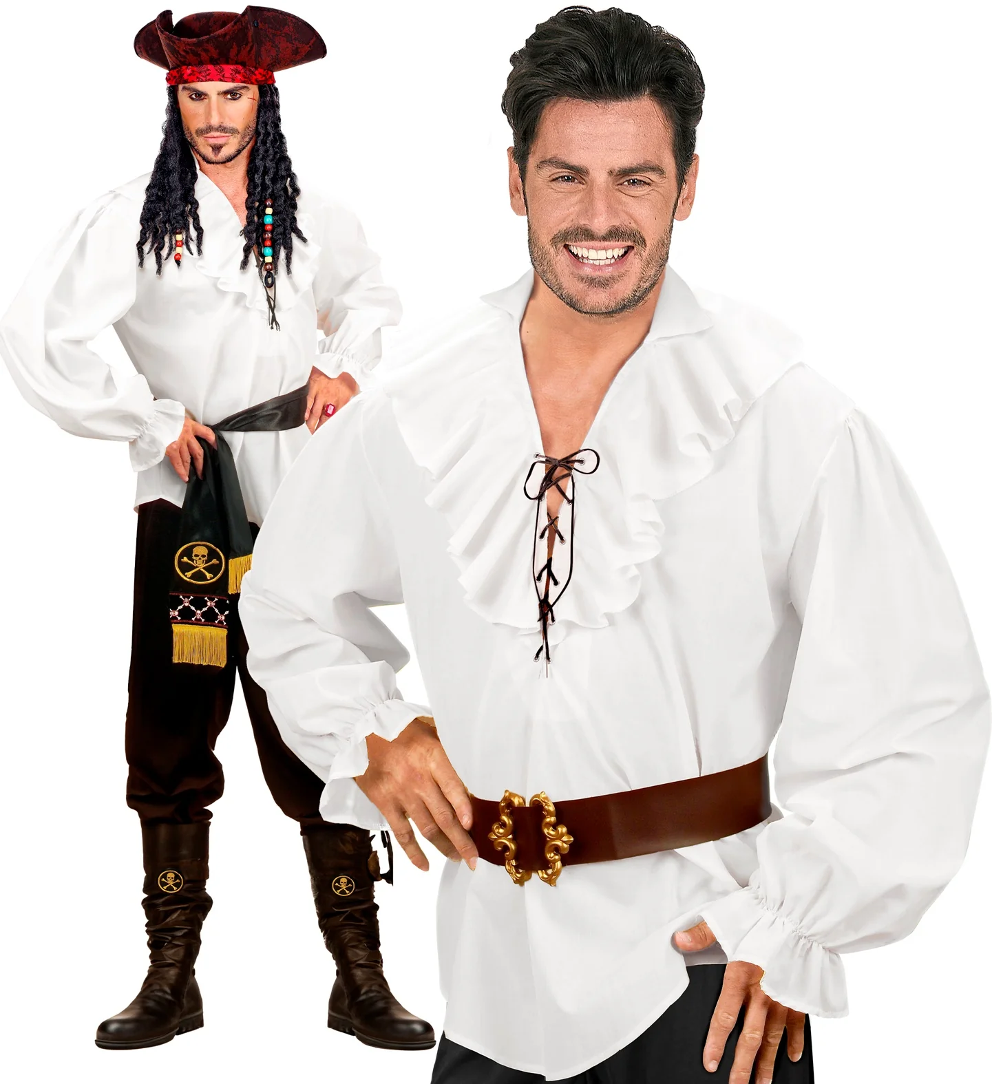 Piratenshirt wit Peter - Image 6