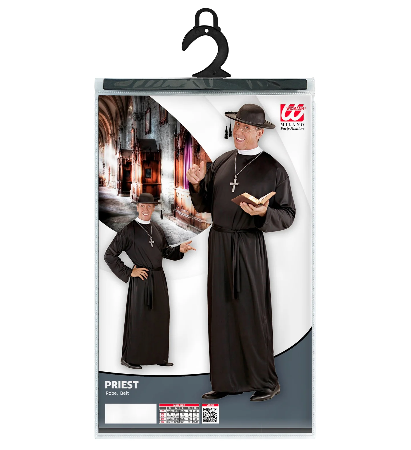 Priester kostuum Jos - Image 4