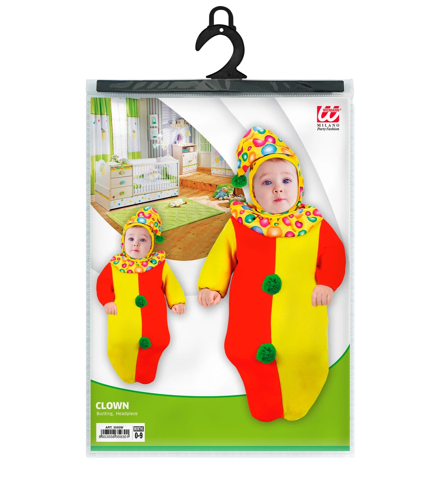 Clown pak baby Wally - Image 2