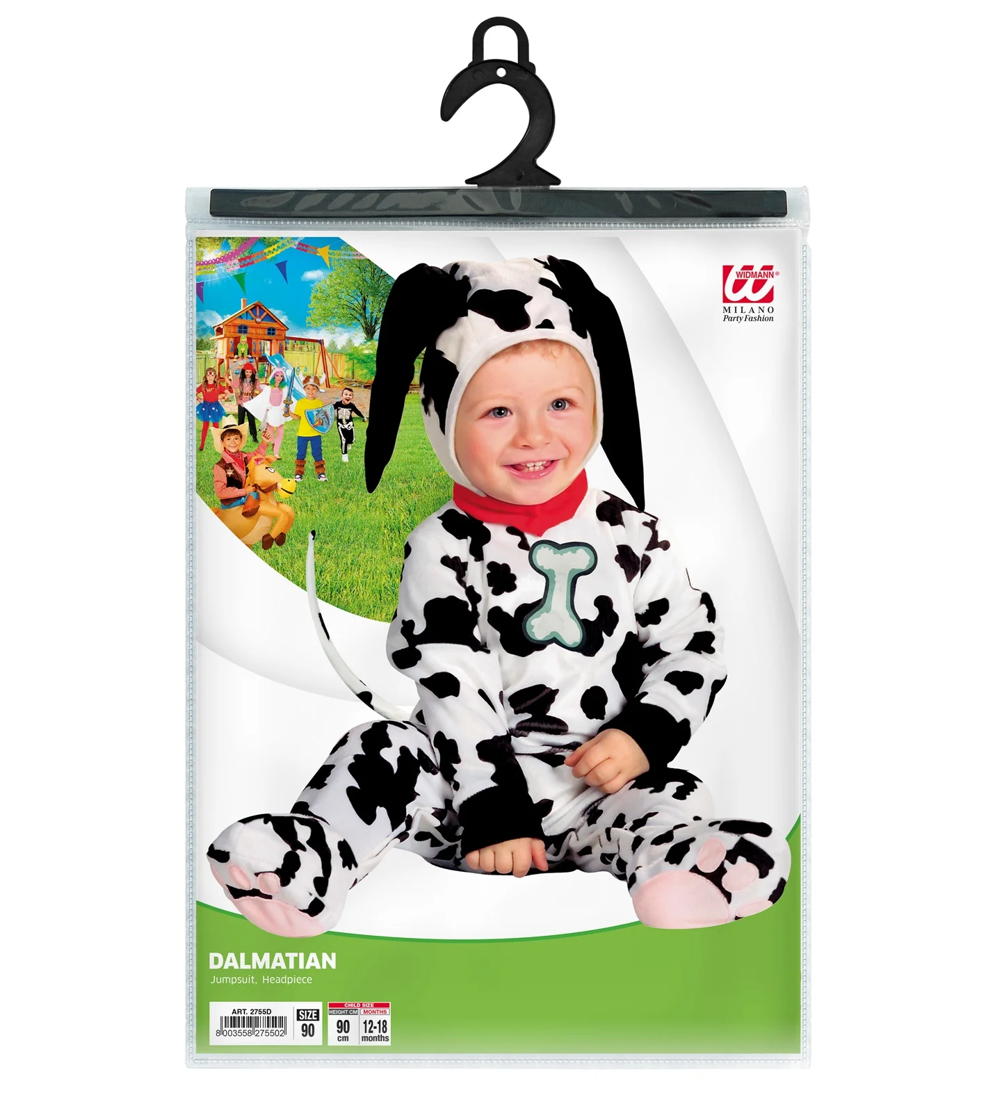 Hond kostuum Dalmatiër Blaf baby - Image 2