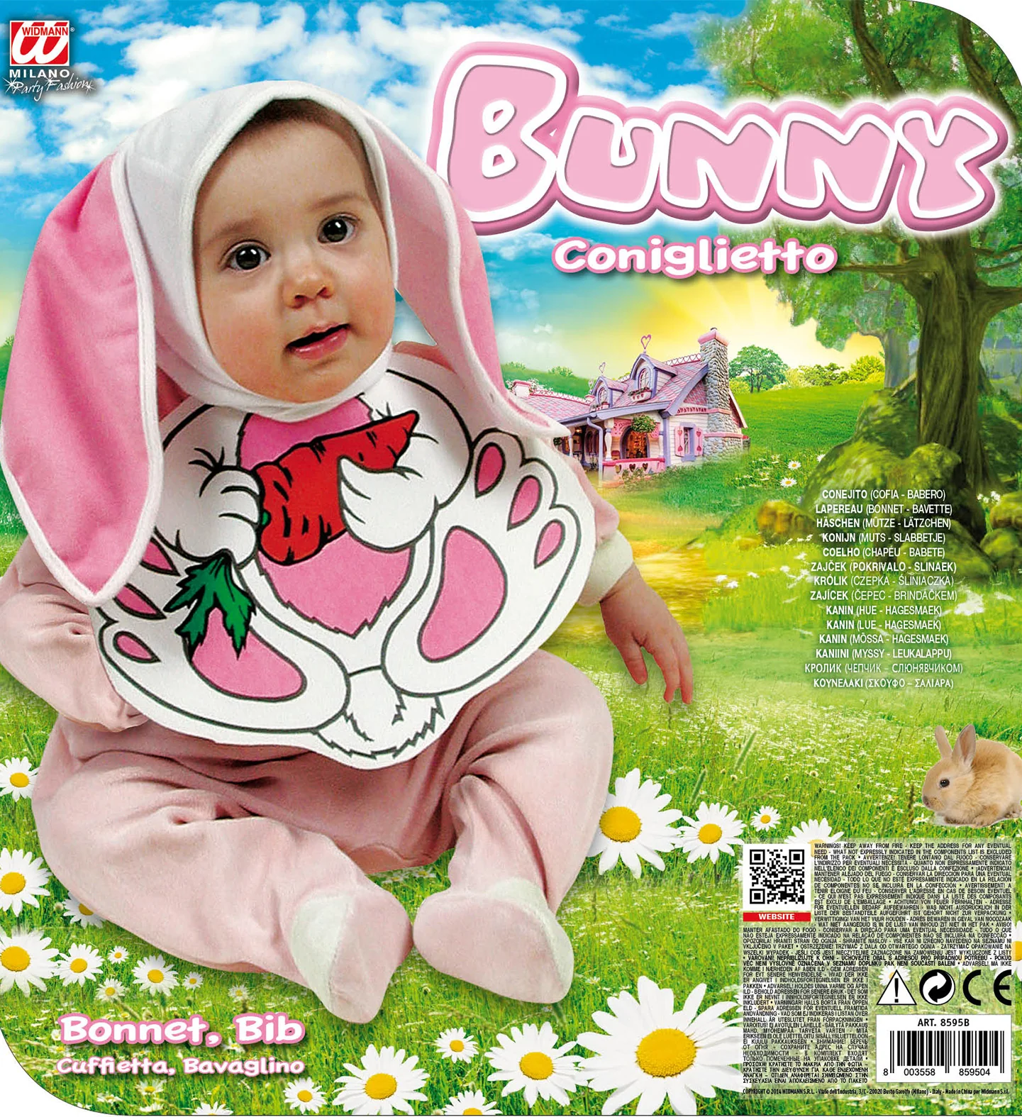Konijnen kostuum baby Flappie - Image 3