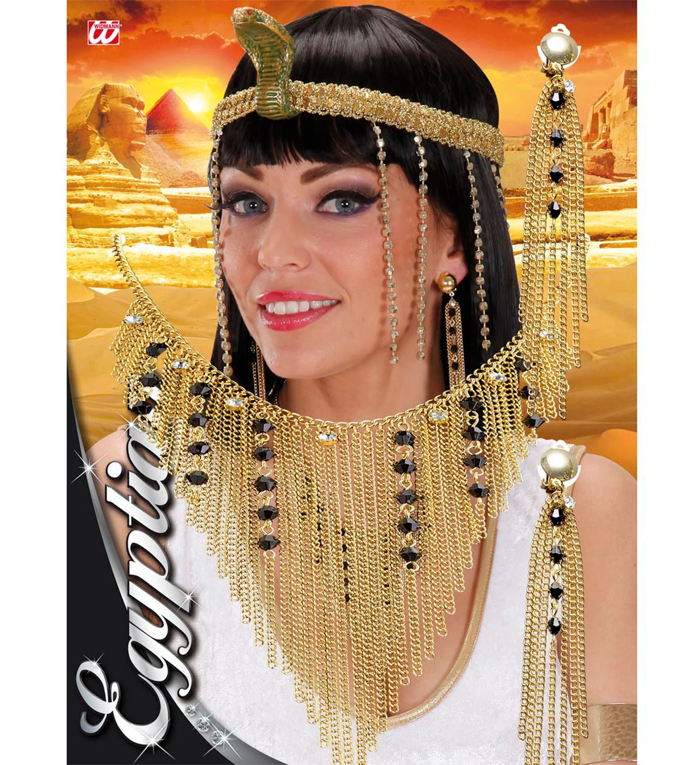 Cleopatra ketting en oorbellen Gigi - Image 4