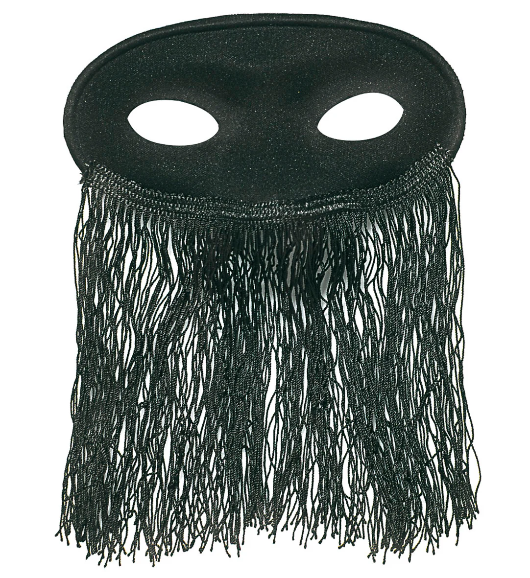 Zwart odalisk oogmasker