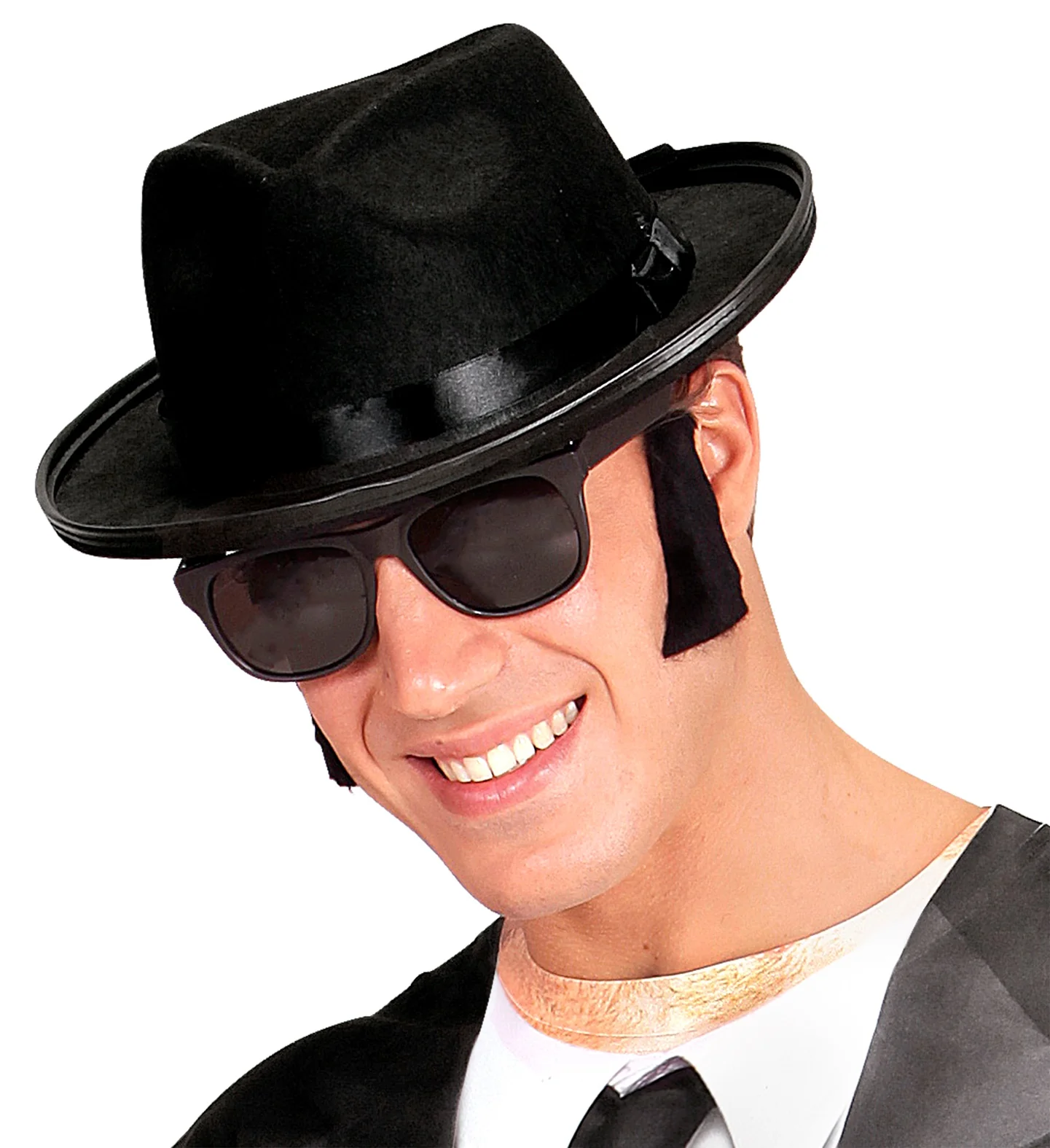 Elvis bakkebaarden rock 'n roll zwart - Image 3