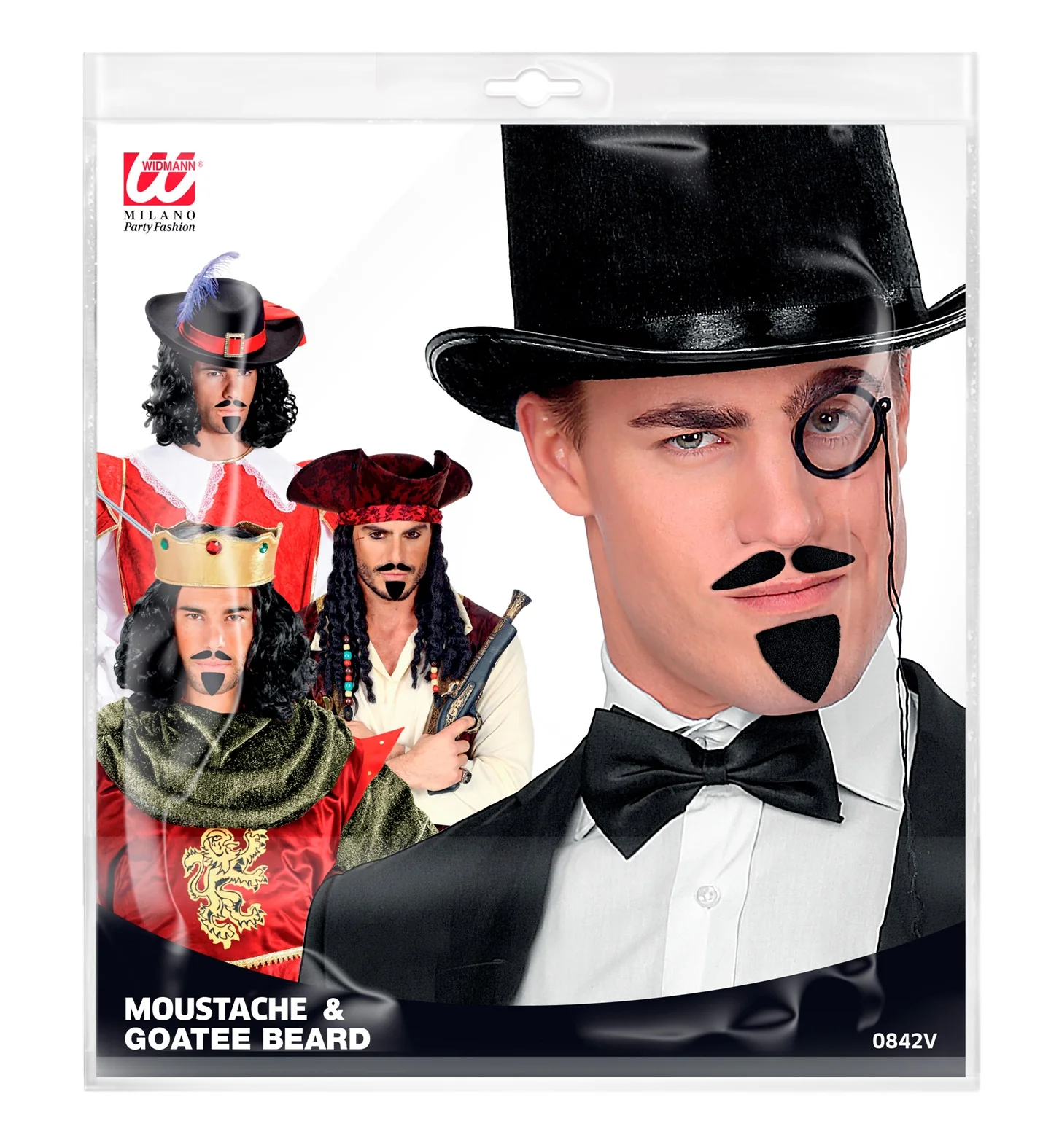 Musketier snor en sik zwart - Image 6