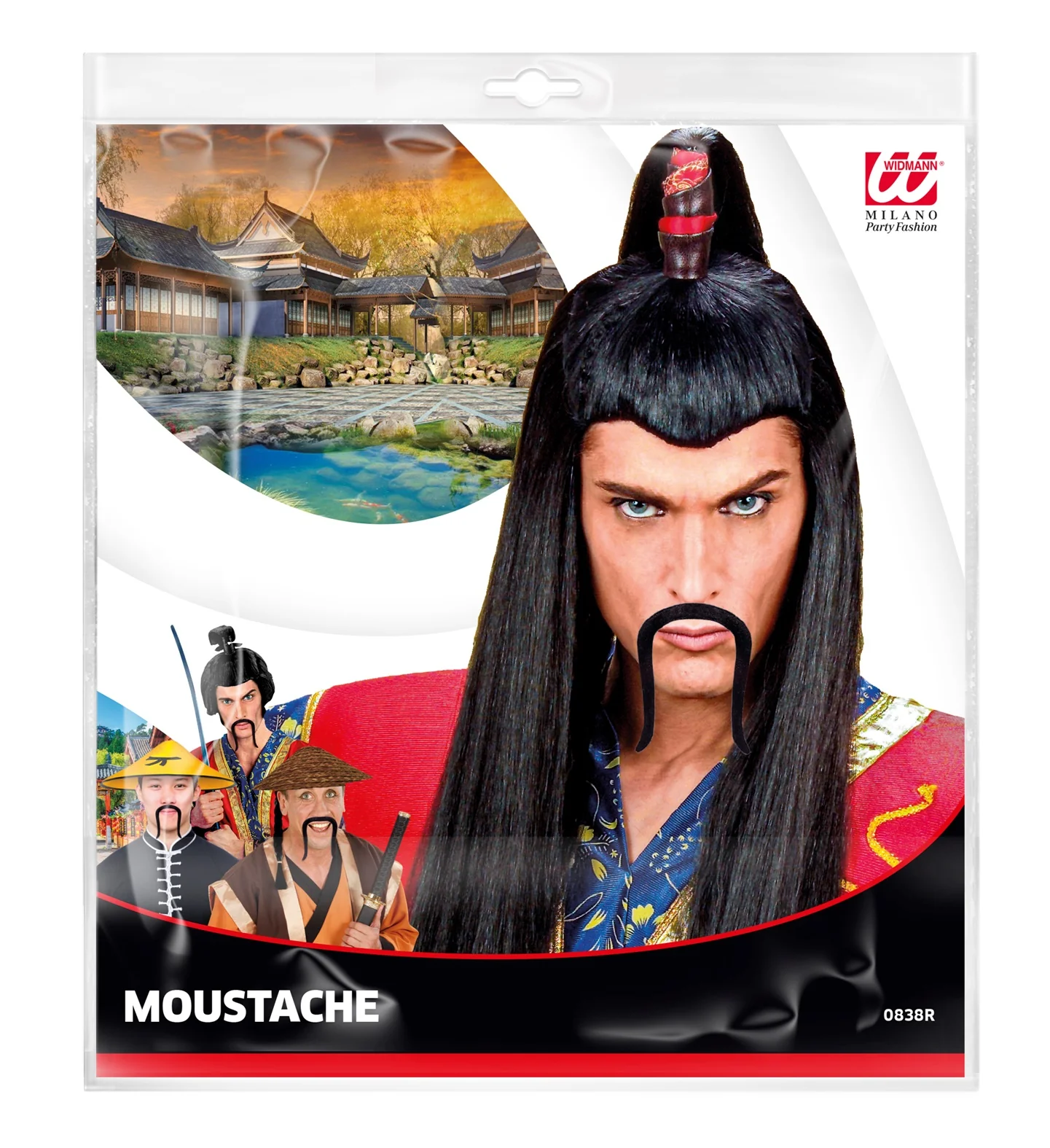 Chinese snor zwart - Image 6