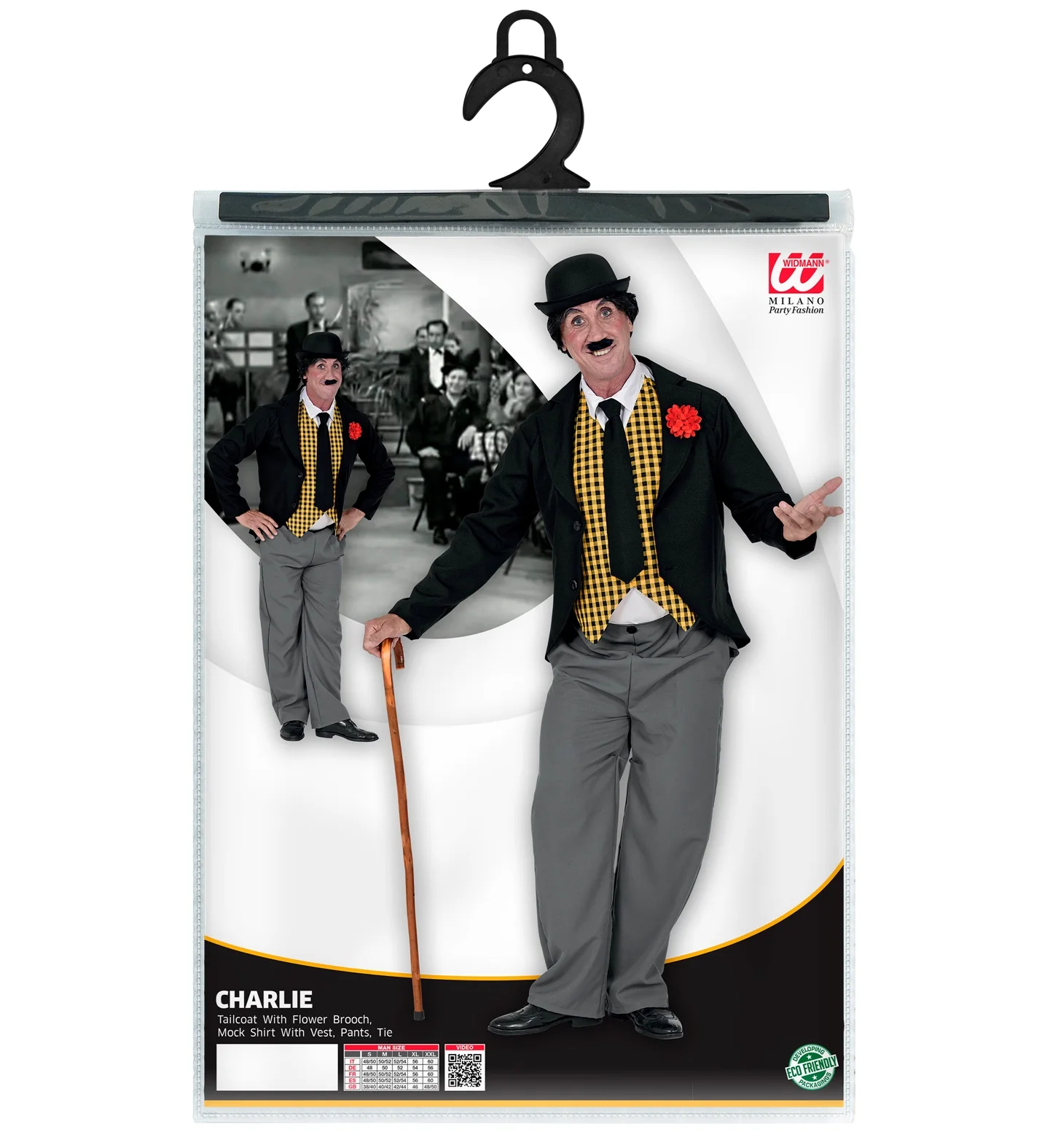 Charlie Chaplin pak heren - Image 4