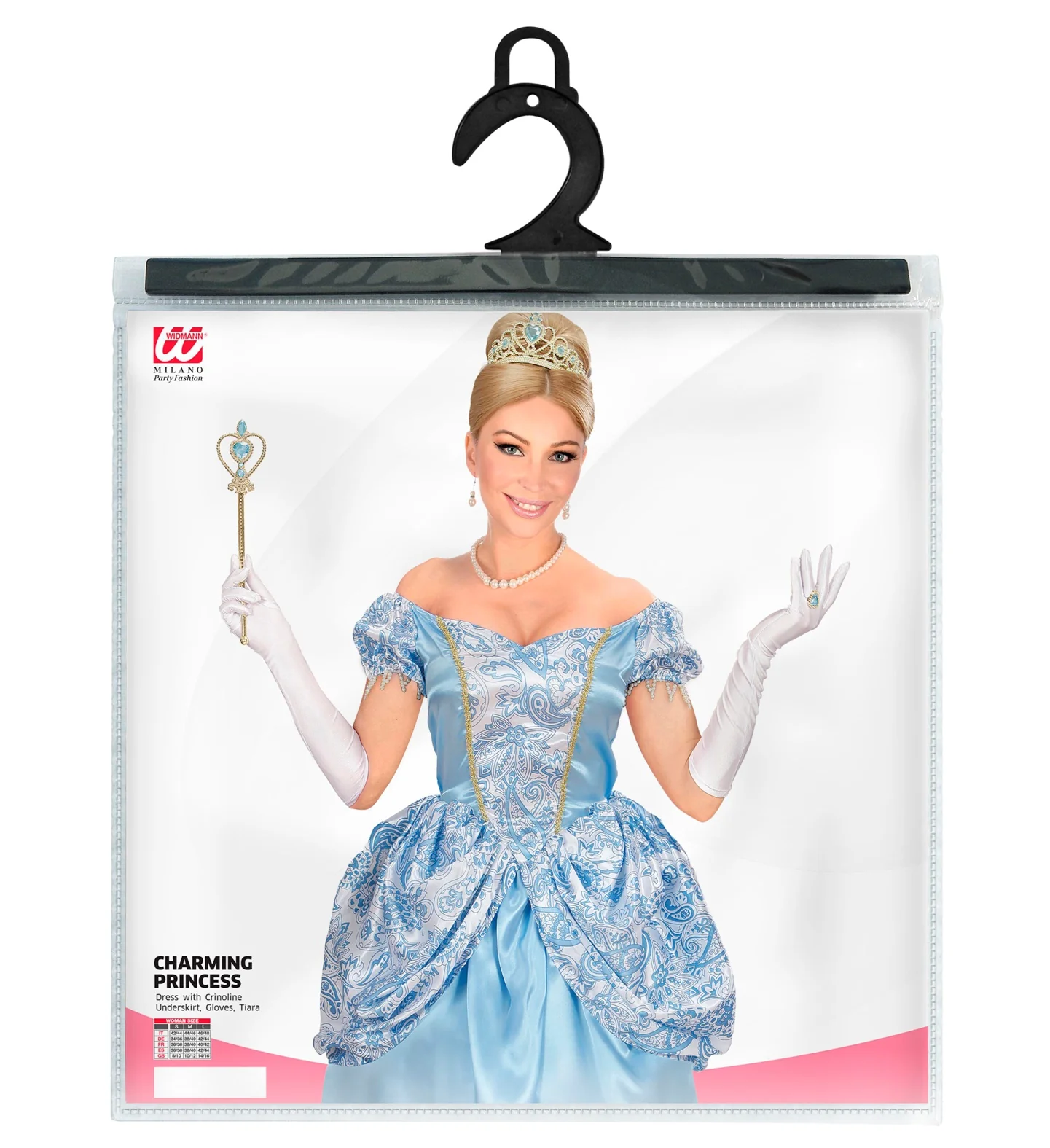 Prinsessen jurk blauw sprookjes - Image 3