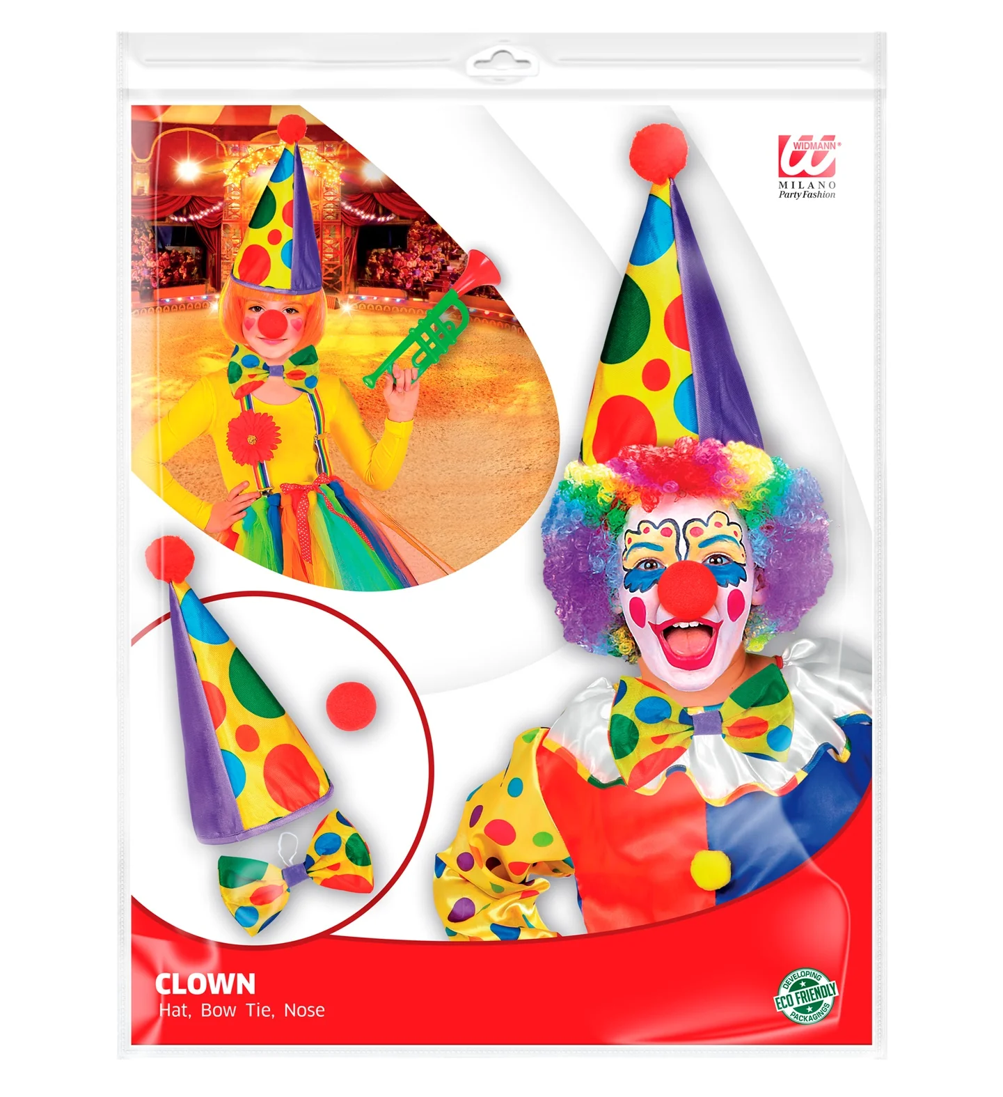 Clown Opmaakset Kind - Image 4