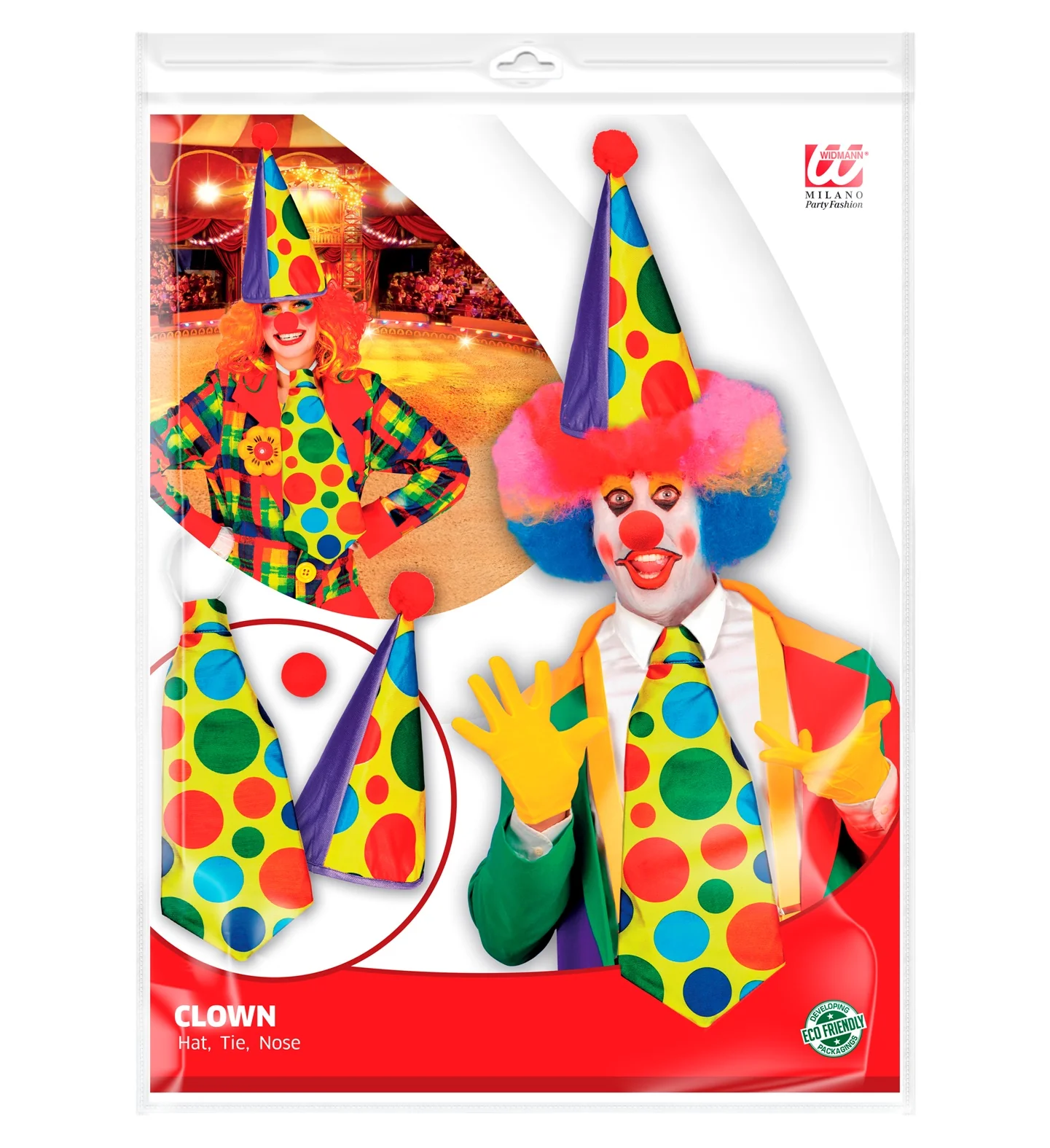 Clown verkleedset volwassenen - Image 5