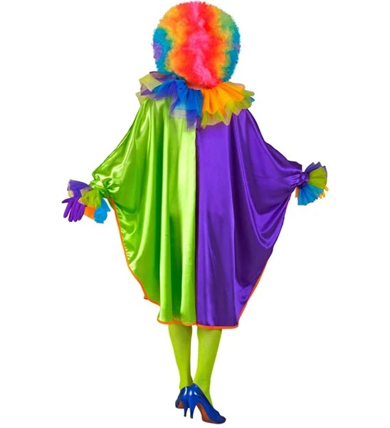 Clown poncho one-size kostuum Lotte - Image 3