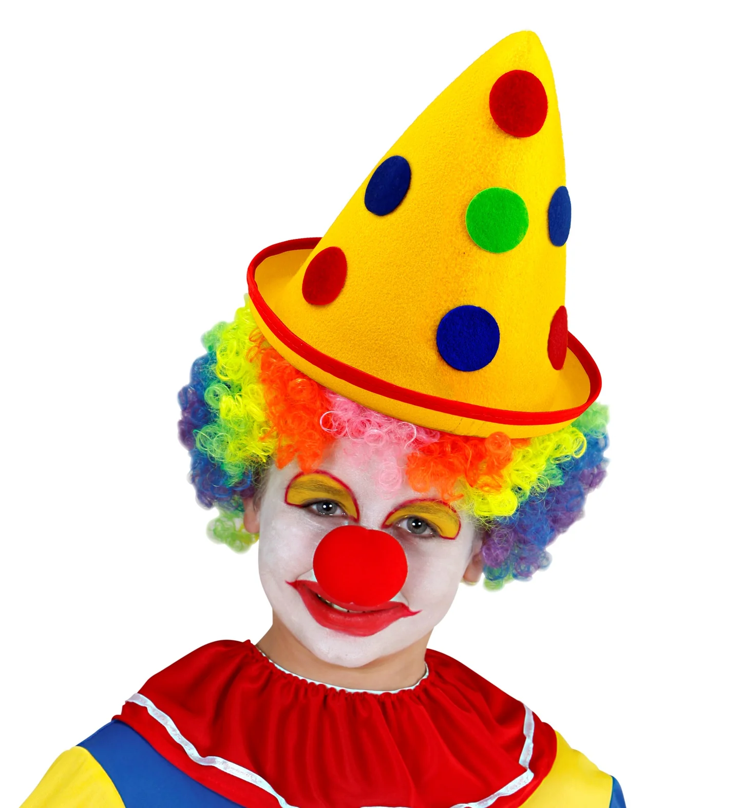 Clownshoed geel met stippen - Image 2