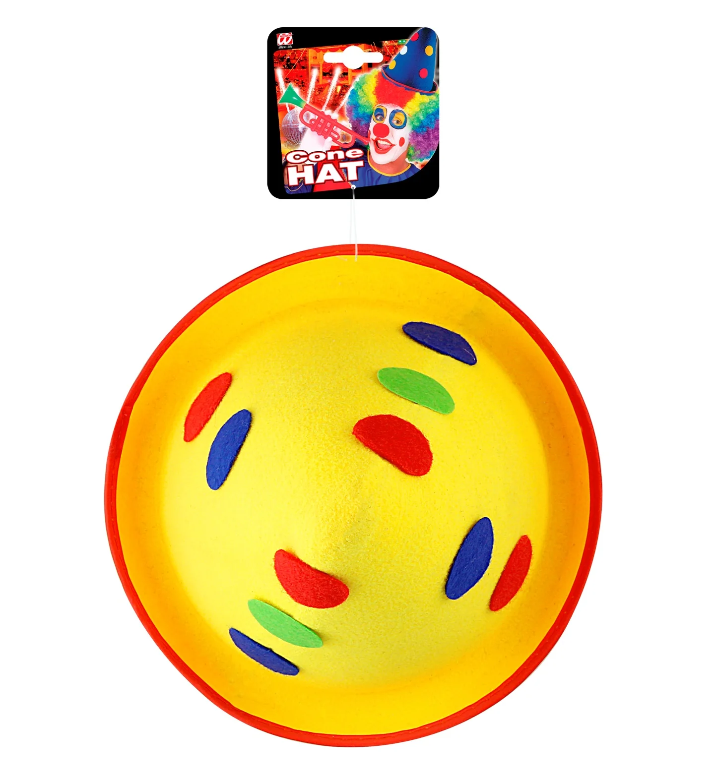 Clownshoed geel met stippen - Image 4