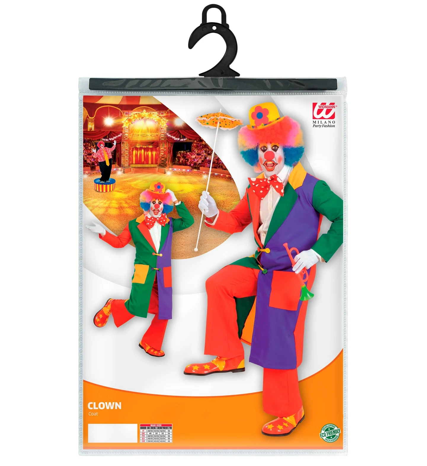 Clowns frac jas kostuum  heren - Image 4