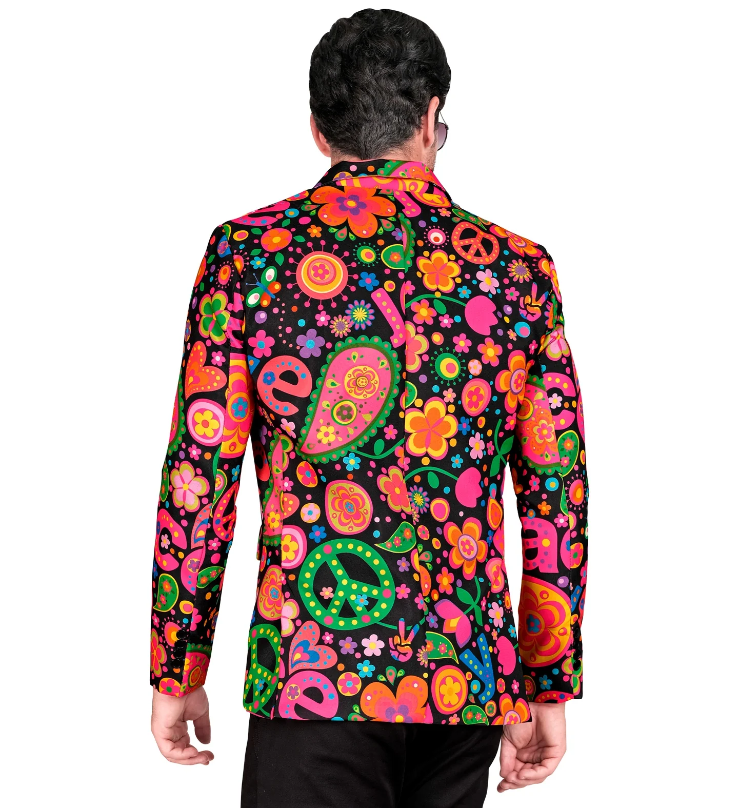 Colbert neon hippie peace - Image 2