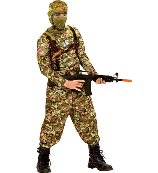 Combat soldaat kostuum Finn kinderen - Image 2