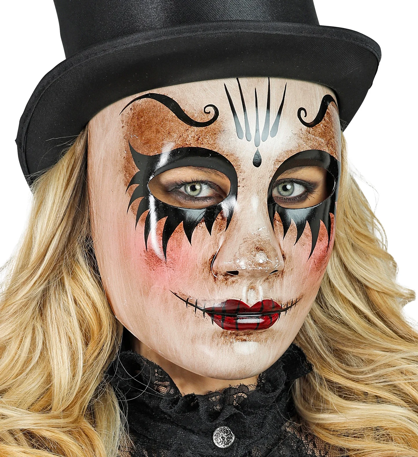 Theater masker enge vrouw - Image 2