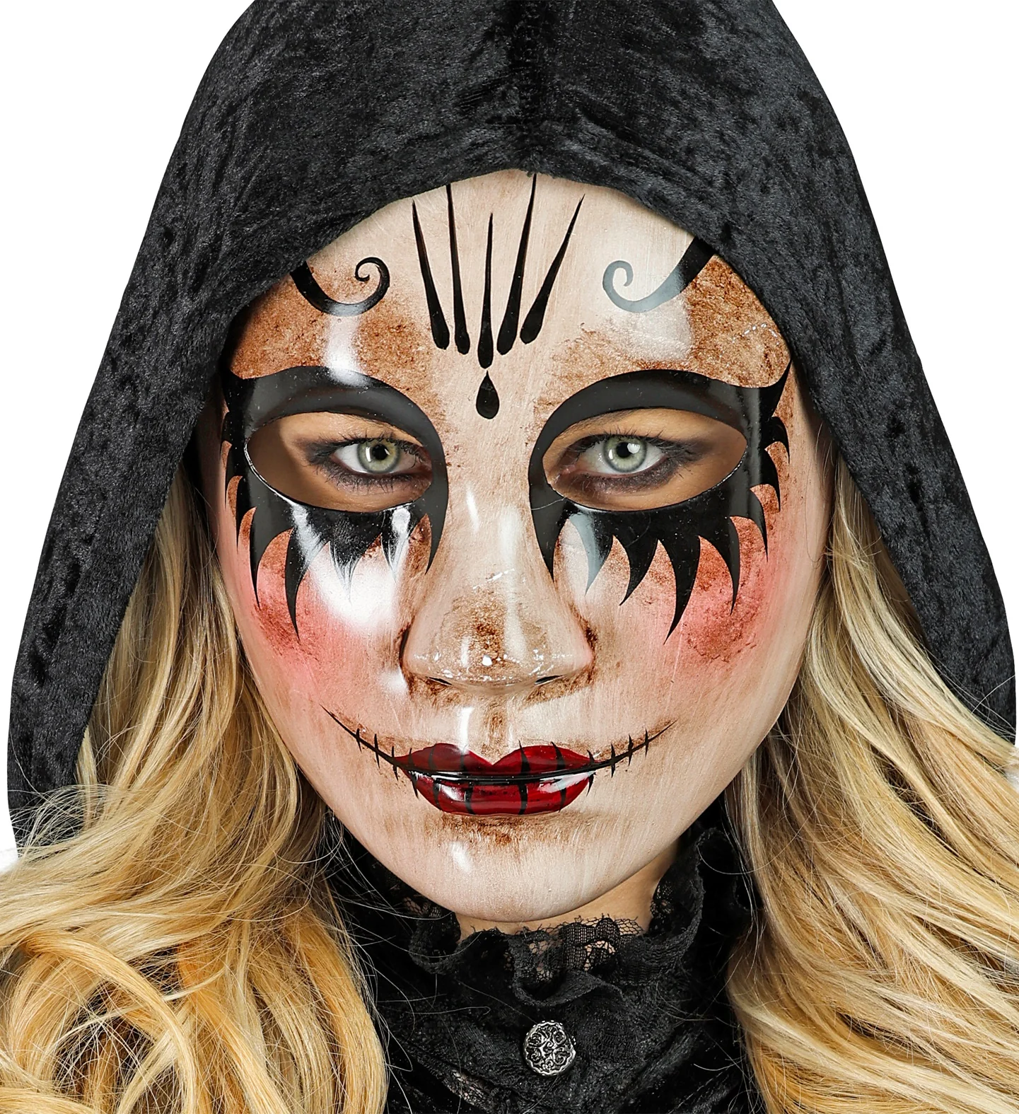 Theater masker enge vrouw - Image 3