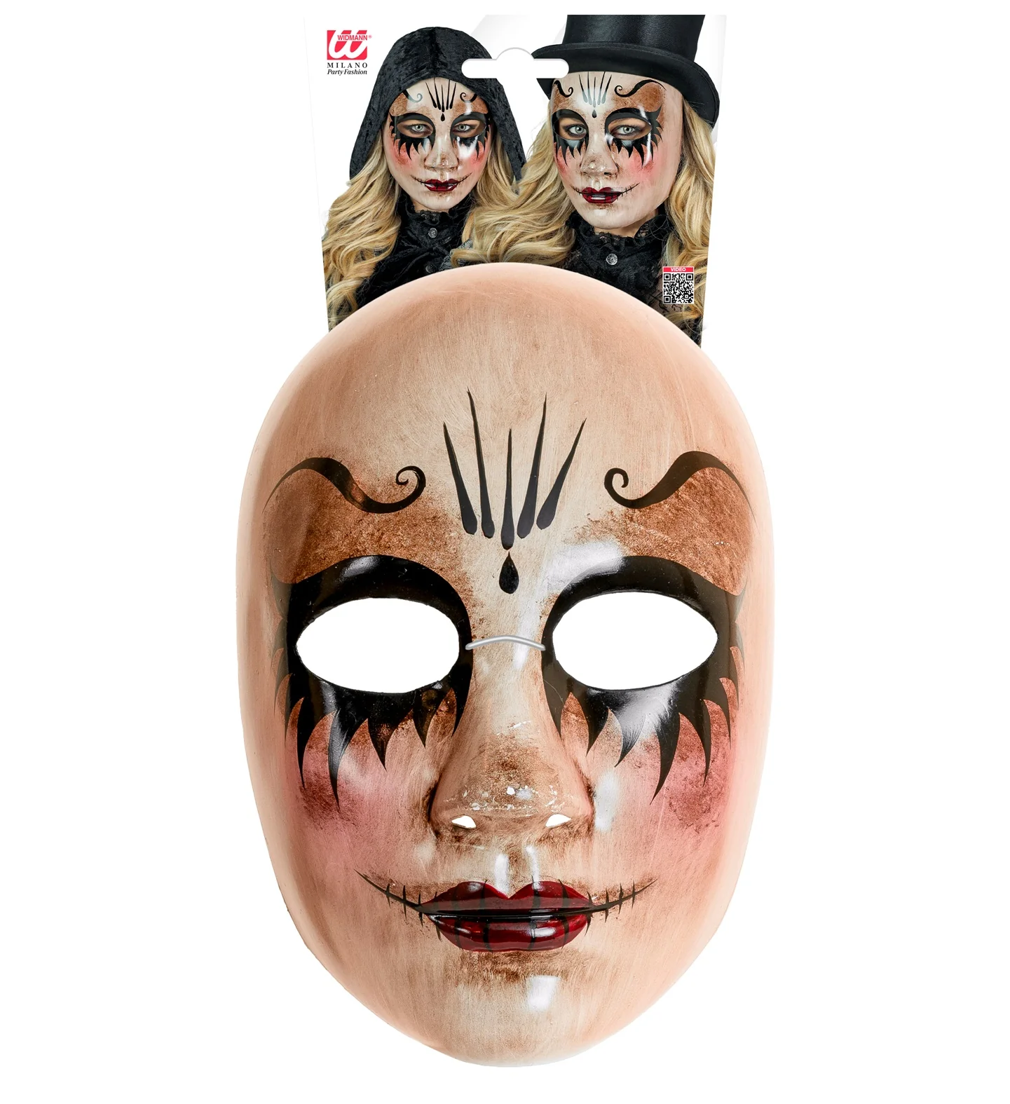 Theater masker enge vrouw - Image 4
