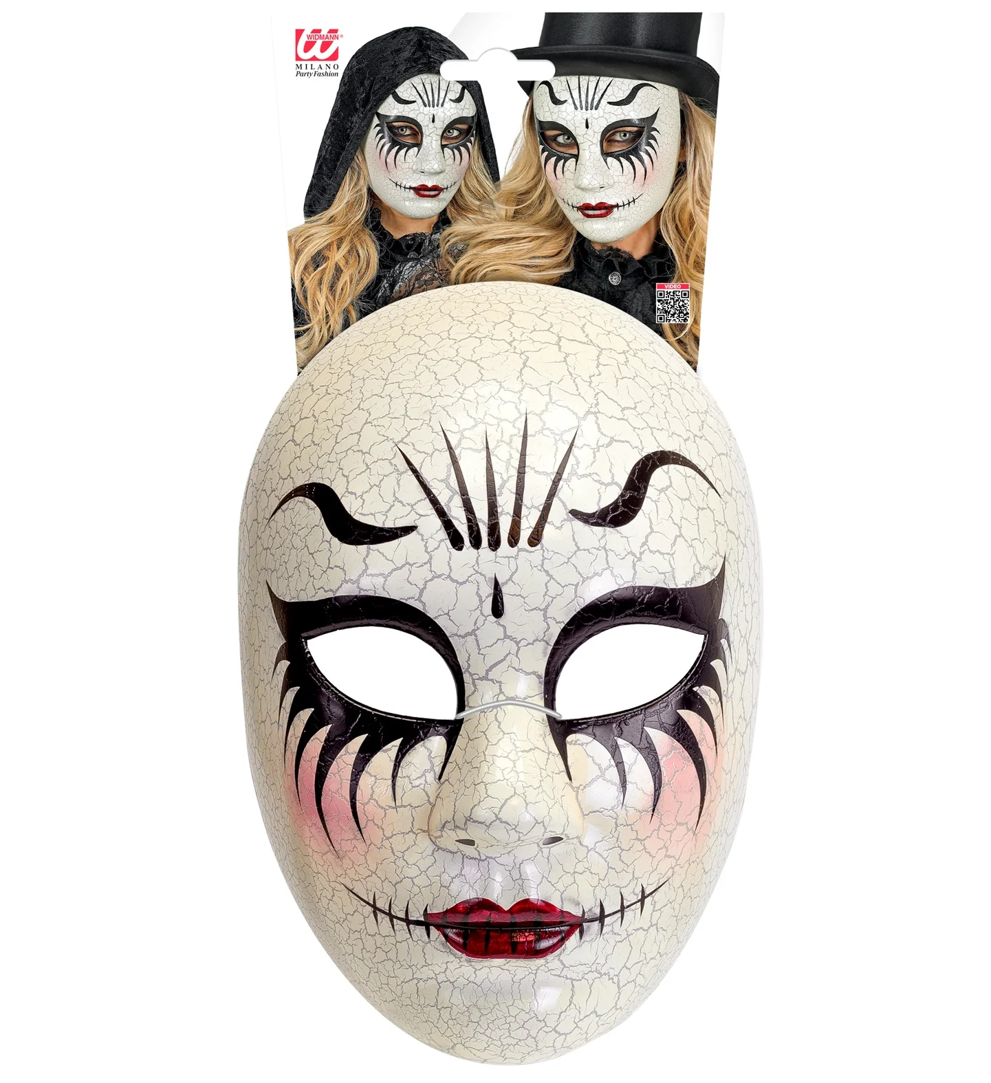 Theater masker Craquelé - Image 4