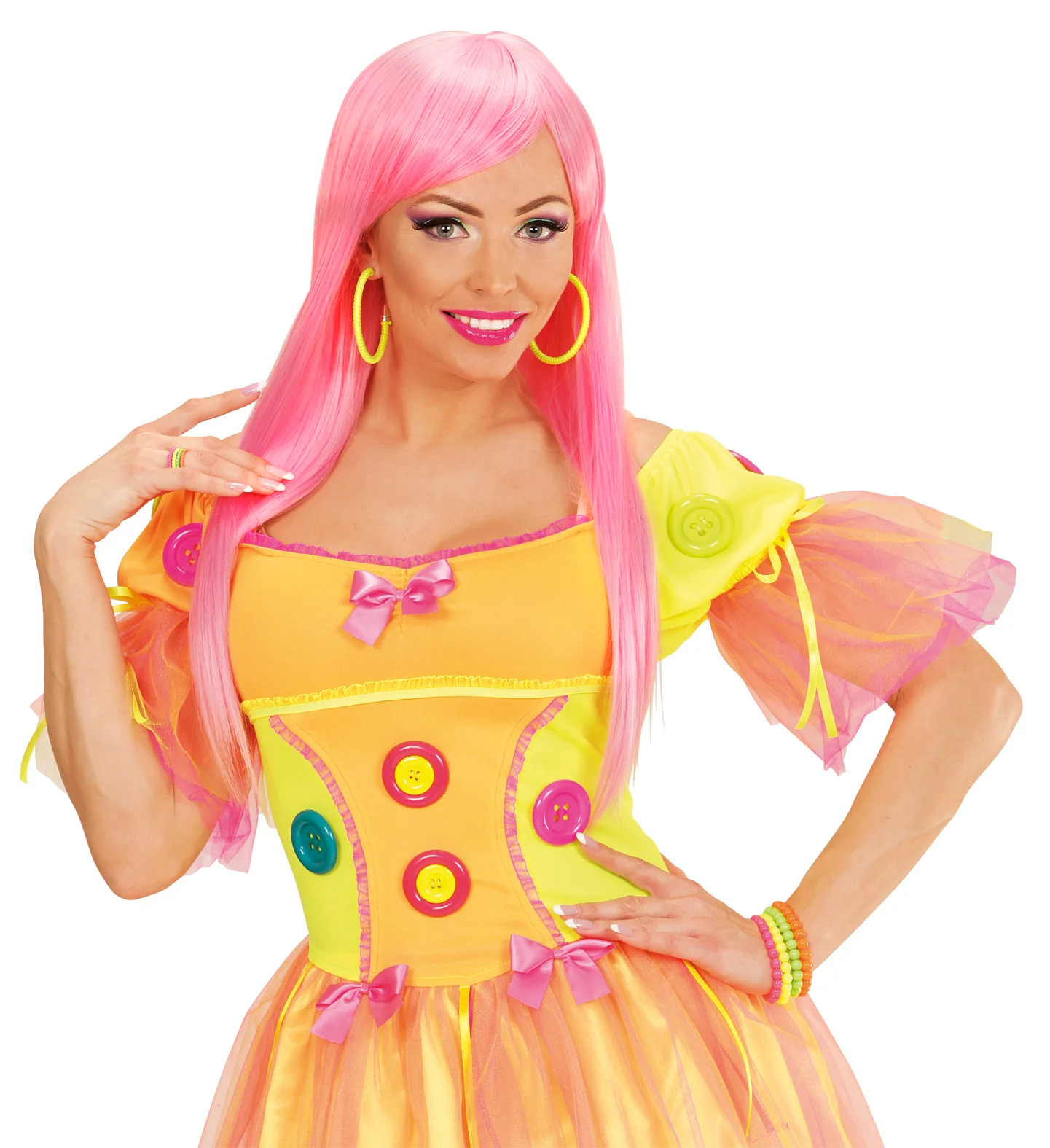 Coole neon ringen set in vier kleuren - Image 6