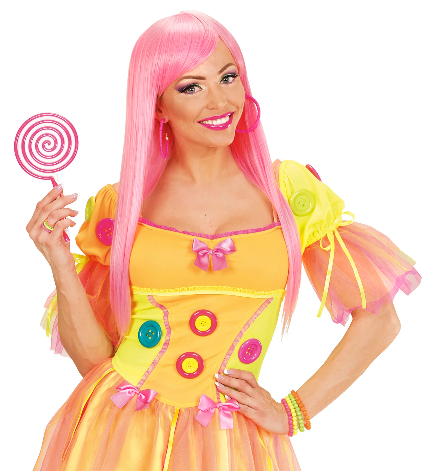 Coole neon ringen set in vier kleuren - Image 7