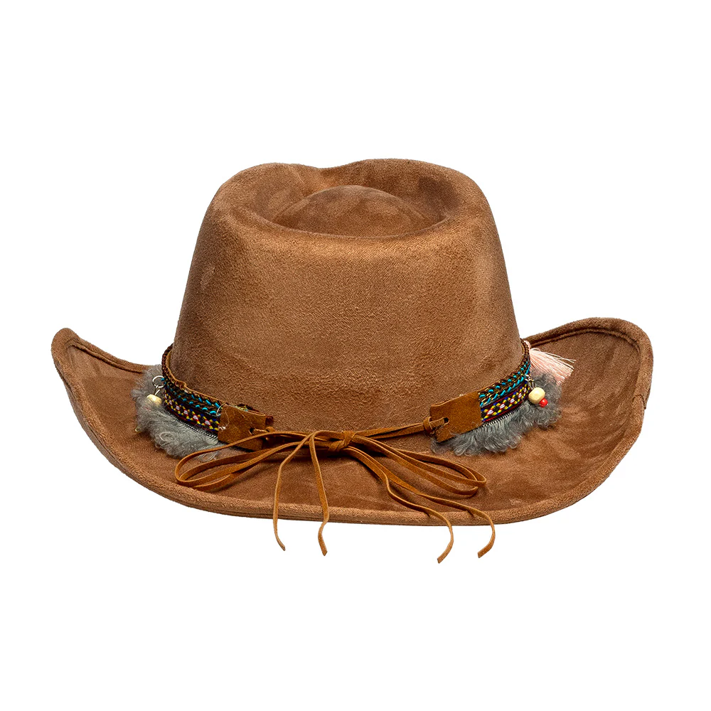 Cowboy hoed Festival bruin - Image 5