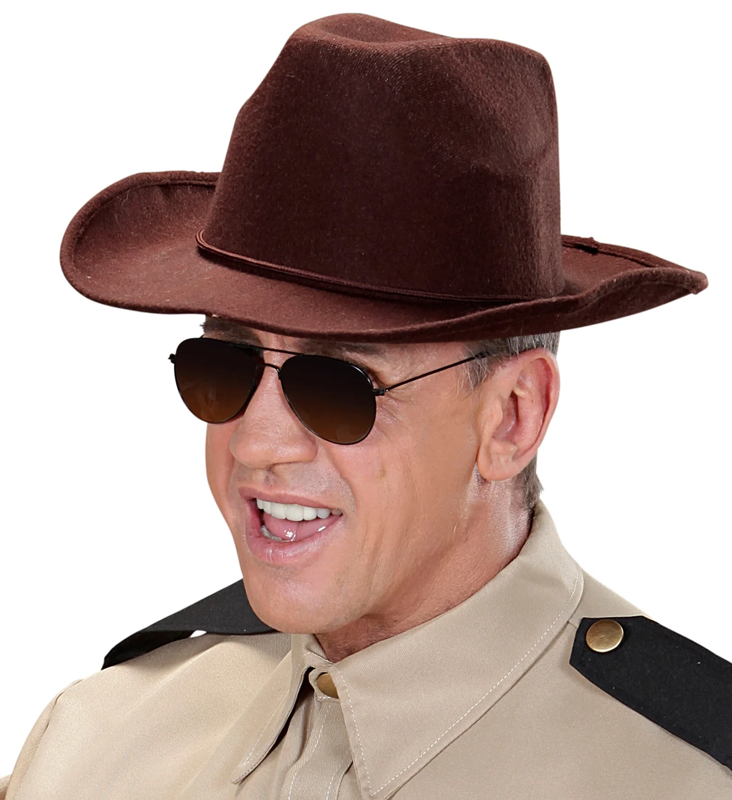 cowboyhoed bruin wol - Image 2