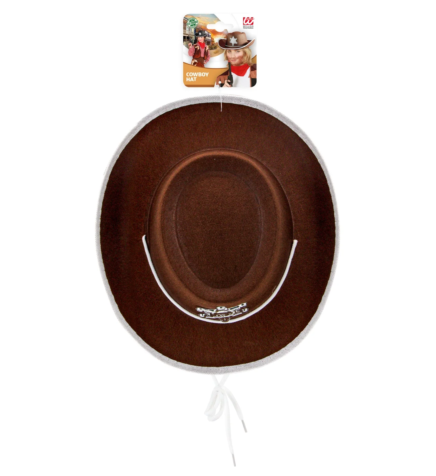 Cowboy hoed kinderen bruin - Image 4