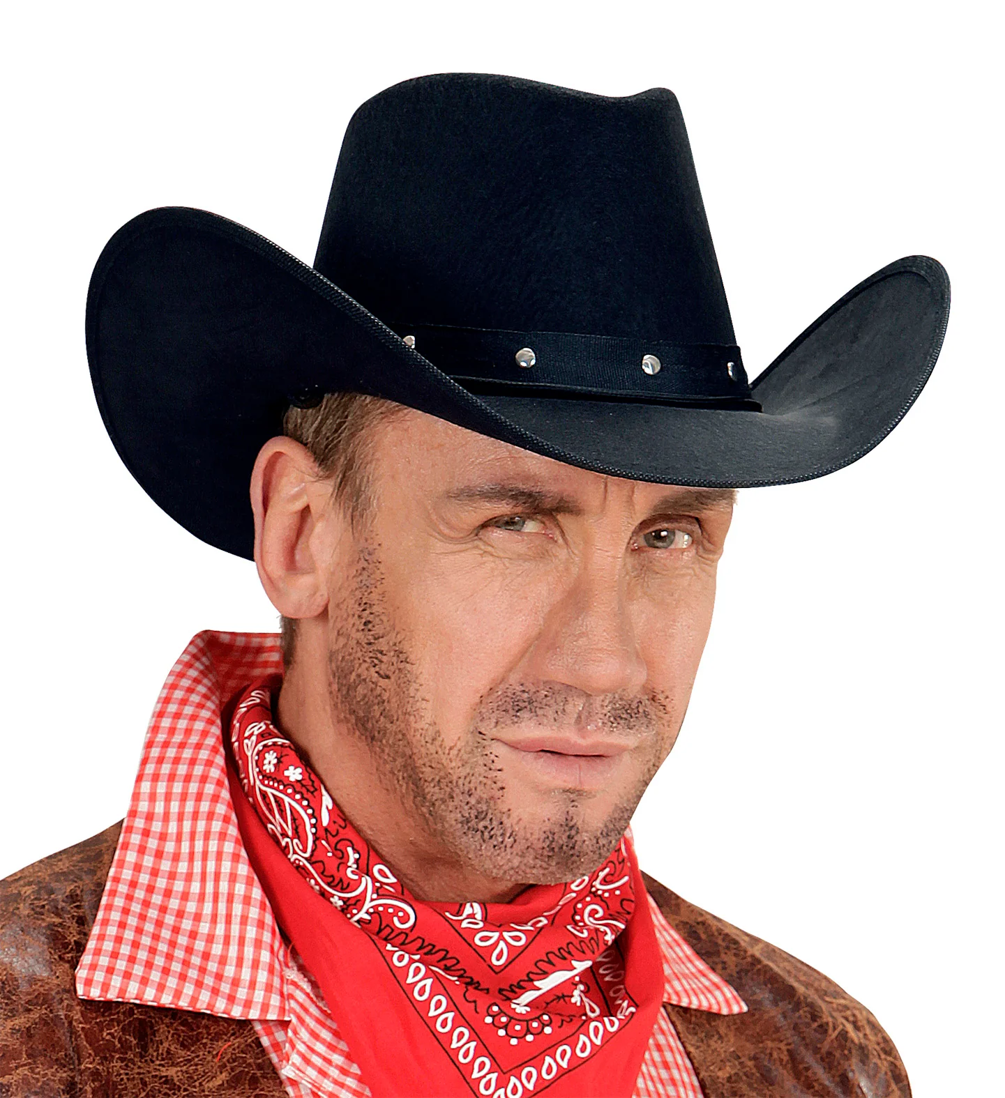 Cowboyhoed met studs - Image 3