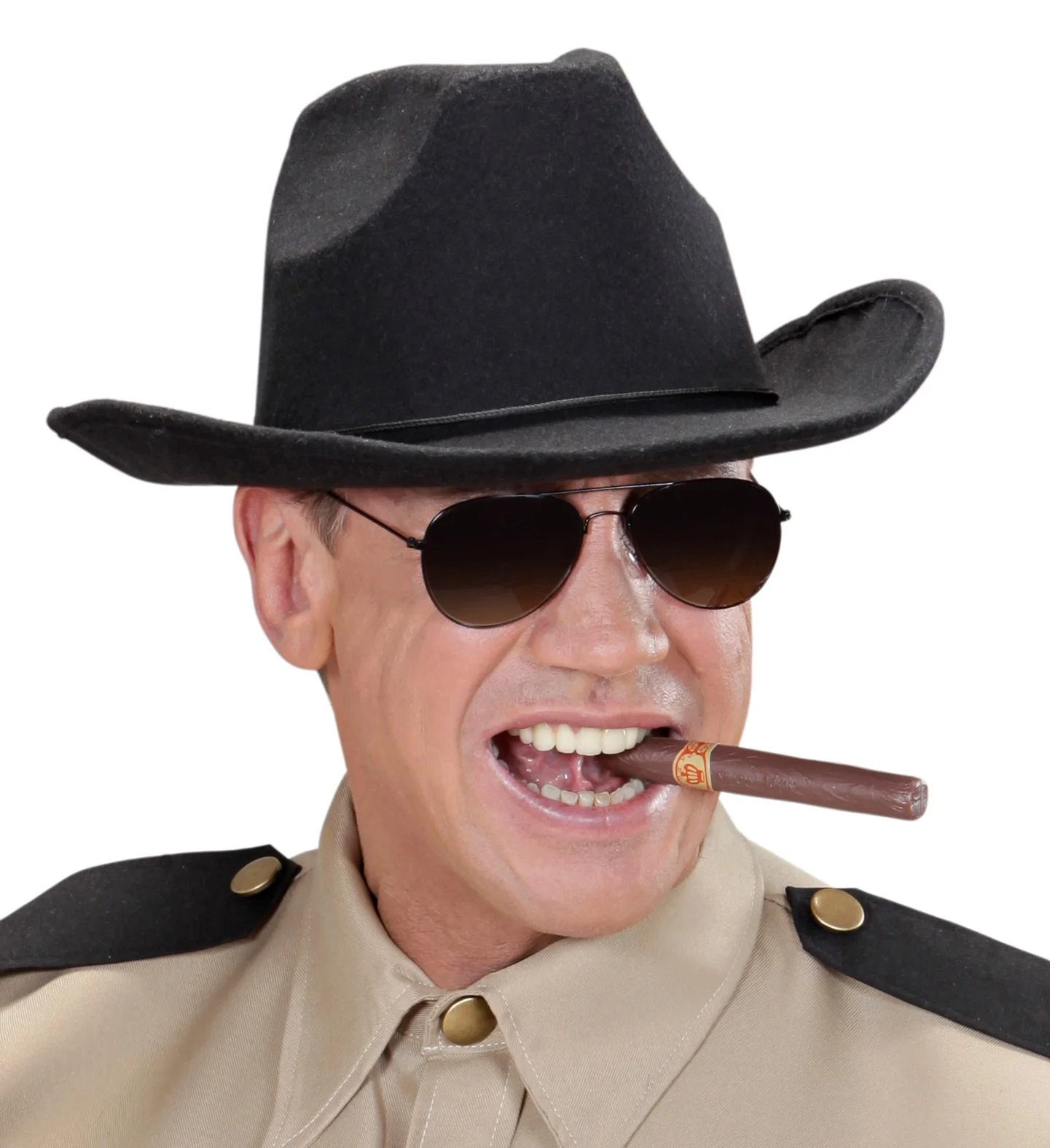 cowboyhoed zwart wol - Image 2