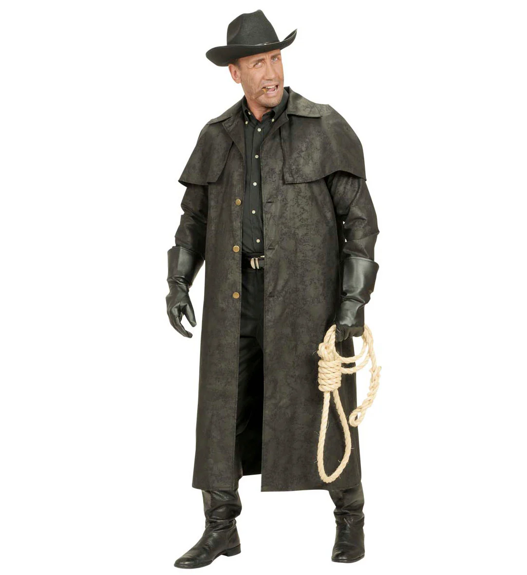 Cowboyjas Zwart heren - Image 4