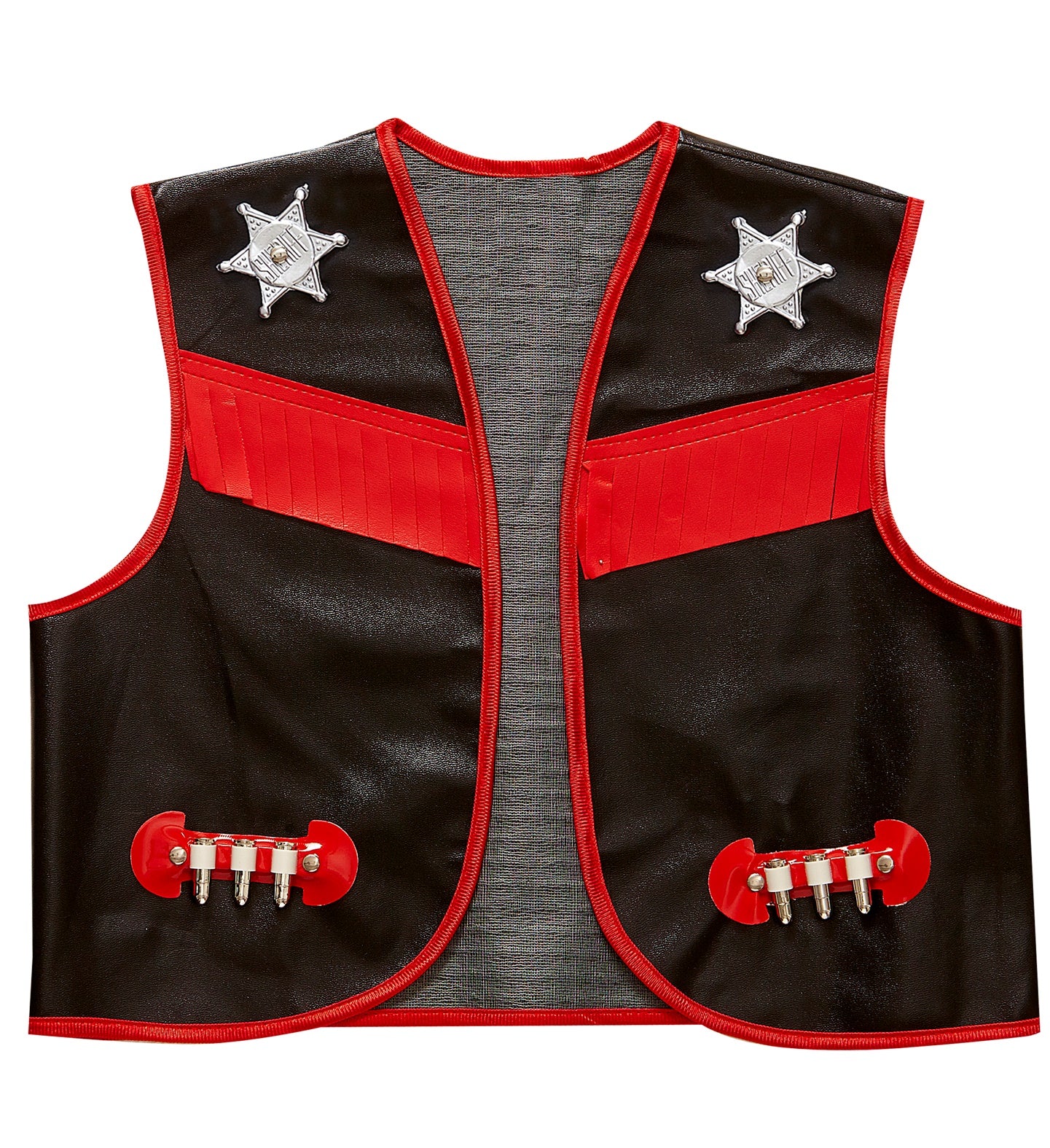Cowboy vest zwart kinderen - Image 3