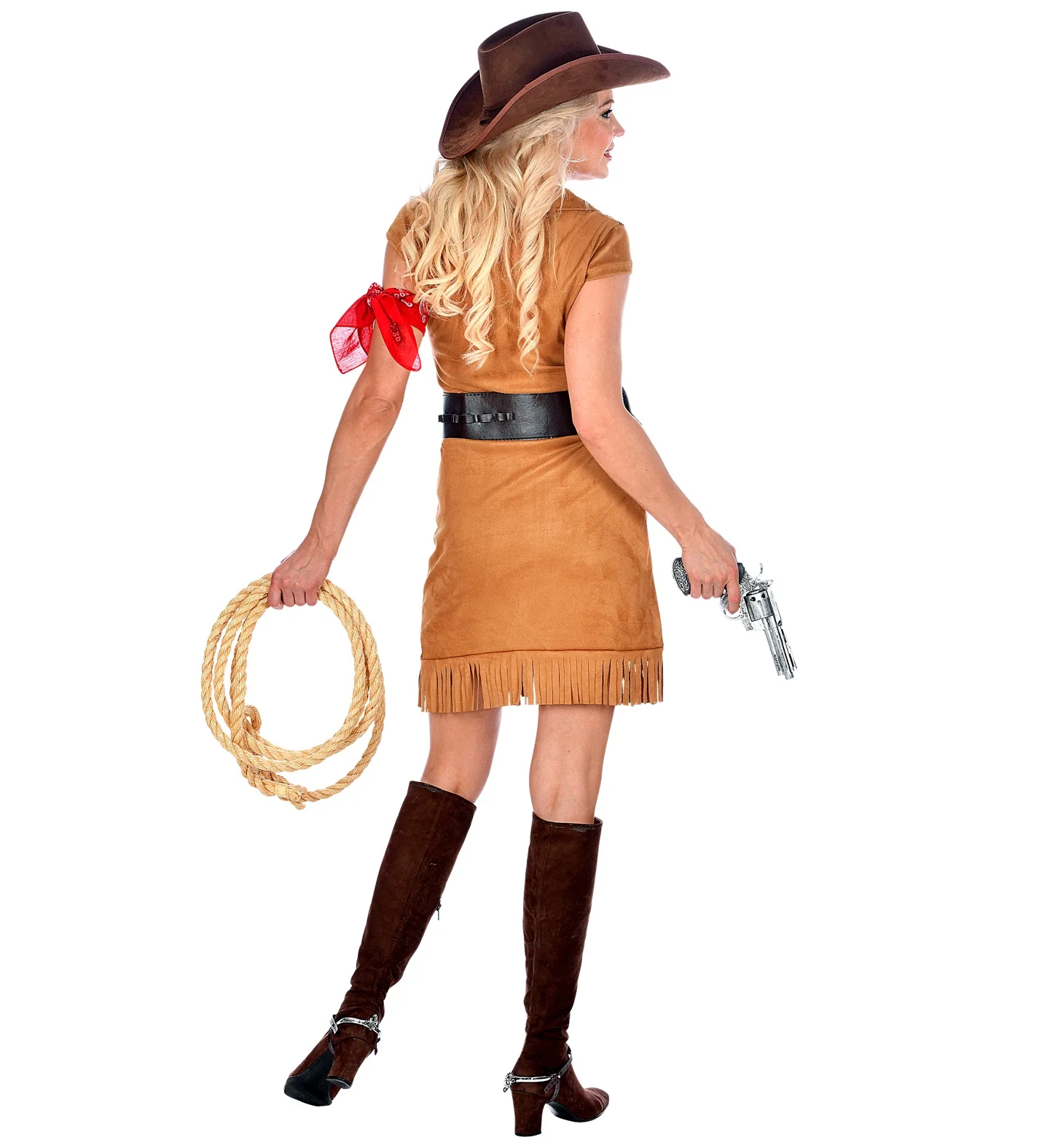 Cowgirl kostuum bruin - Image 3