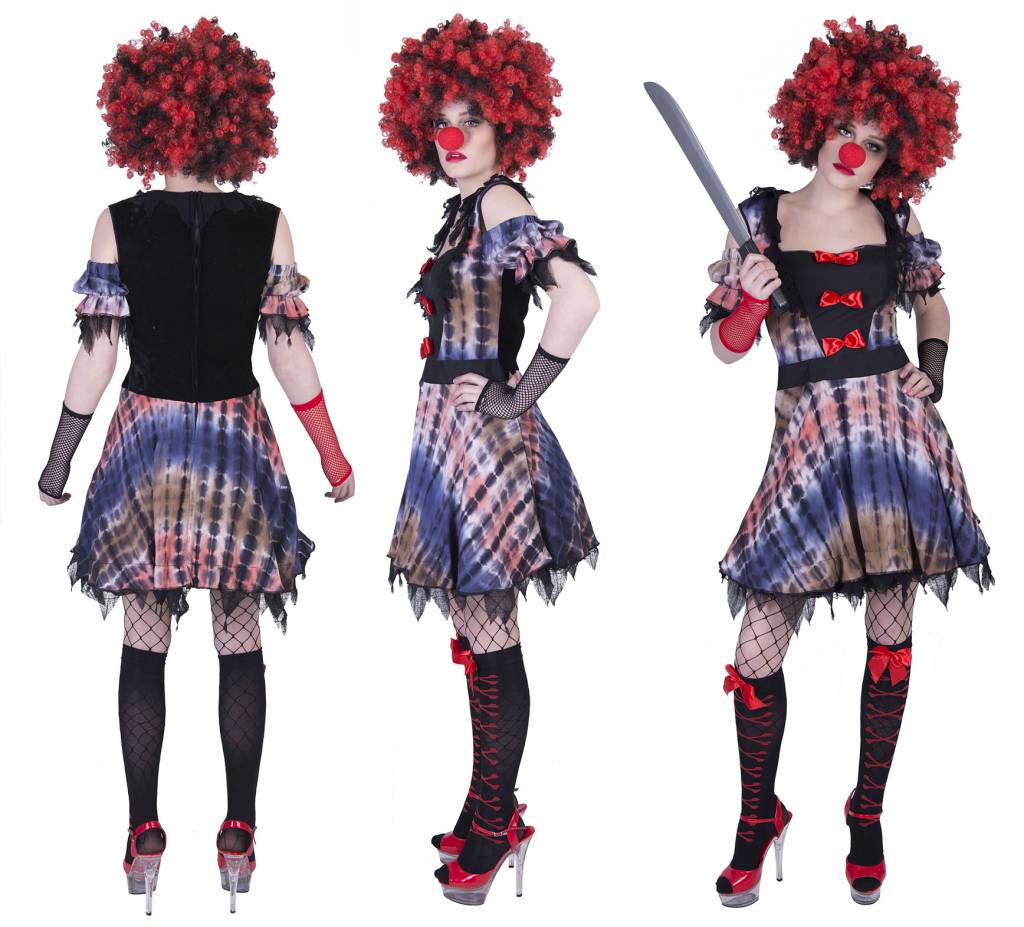 Creepy Clown kostuum Lea dames - Image 4