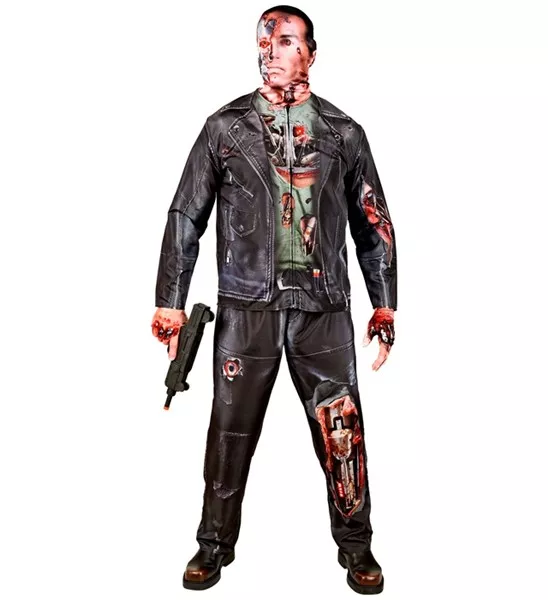 Cyborg kostuum Timo zombie