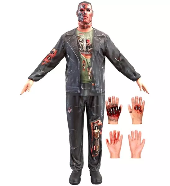 Cyborg kostuum Timo zombie - Image 2
