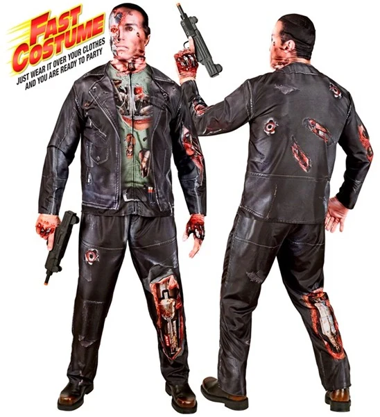 Cyborg kostuum Timo zombie - Image 5