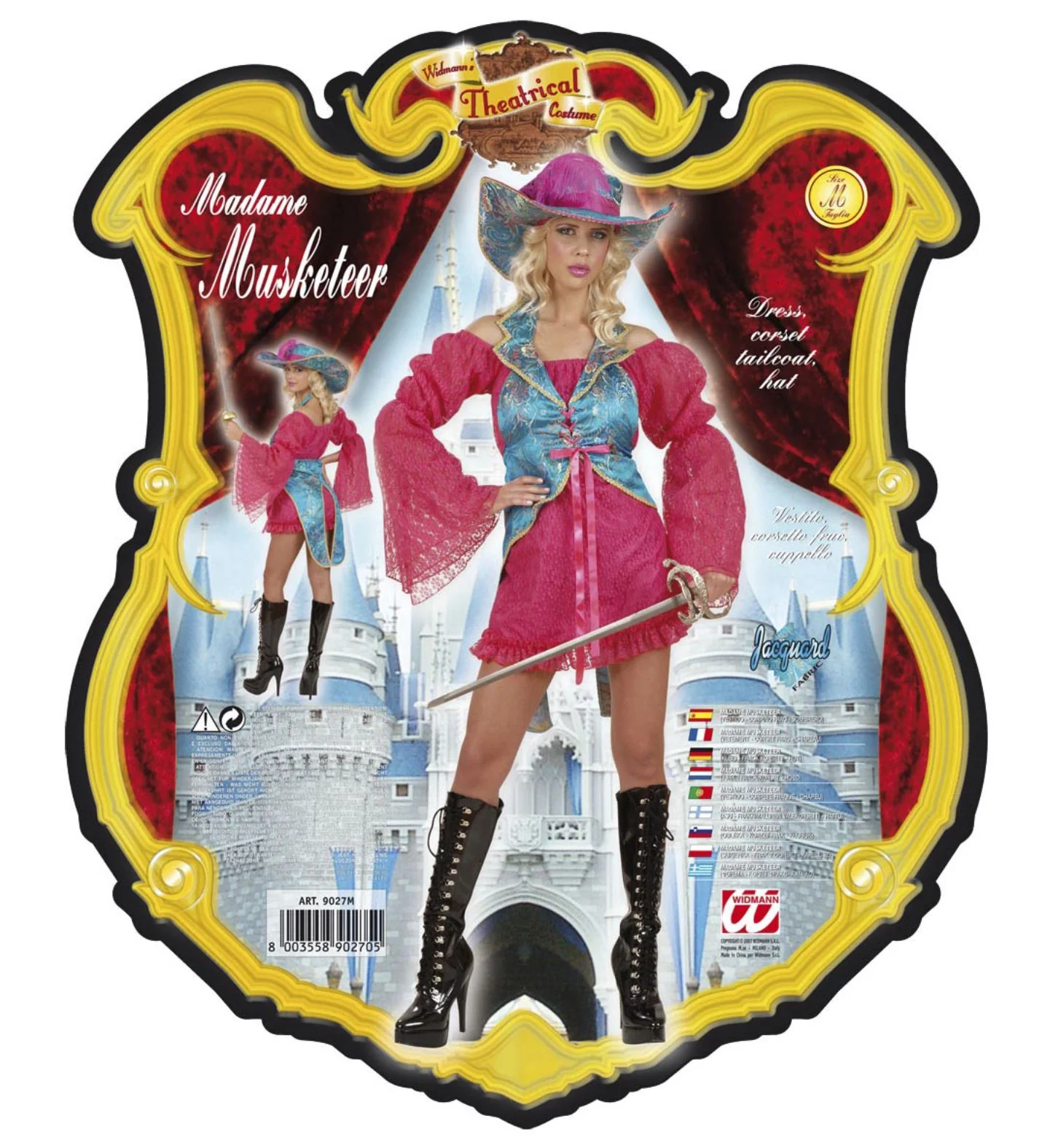 Dames Musketier pak medium - Image 4