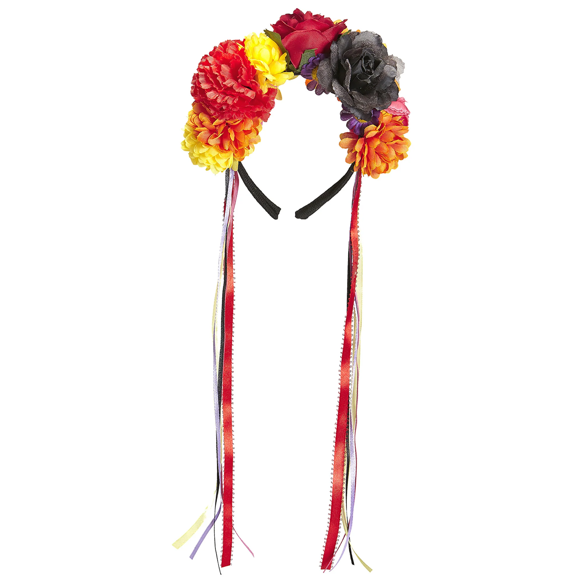Day of the dead hoofdband bloemen - Image 4